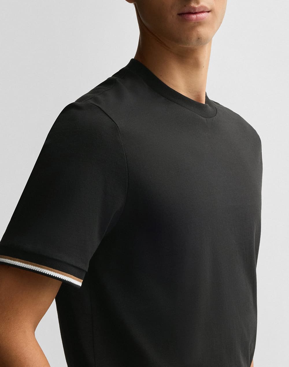 Men's T-Shirts Boss Black