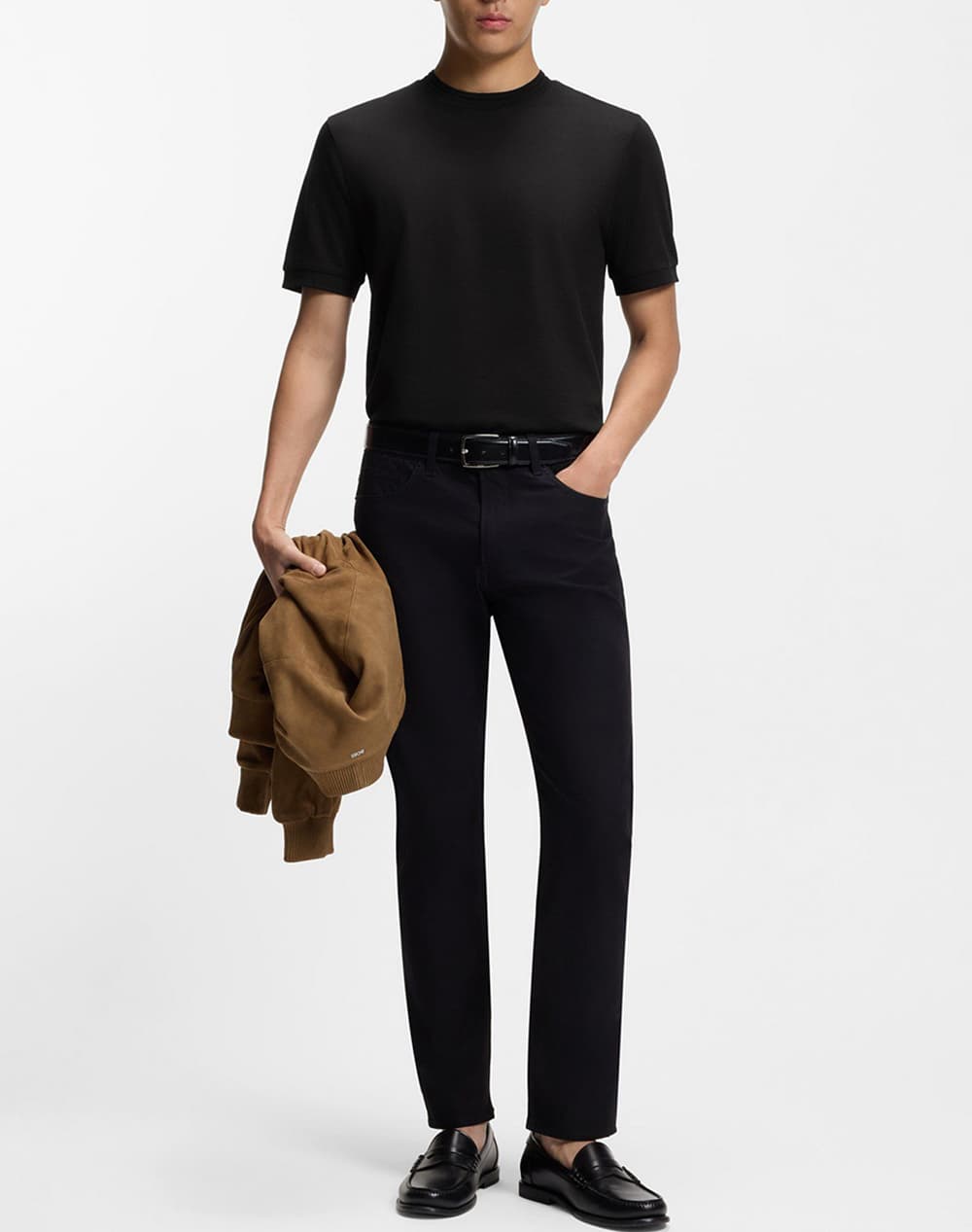 Men's T-Shirts Boss Black