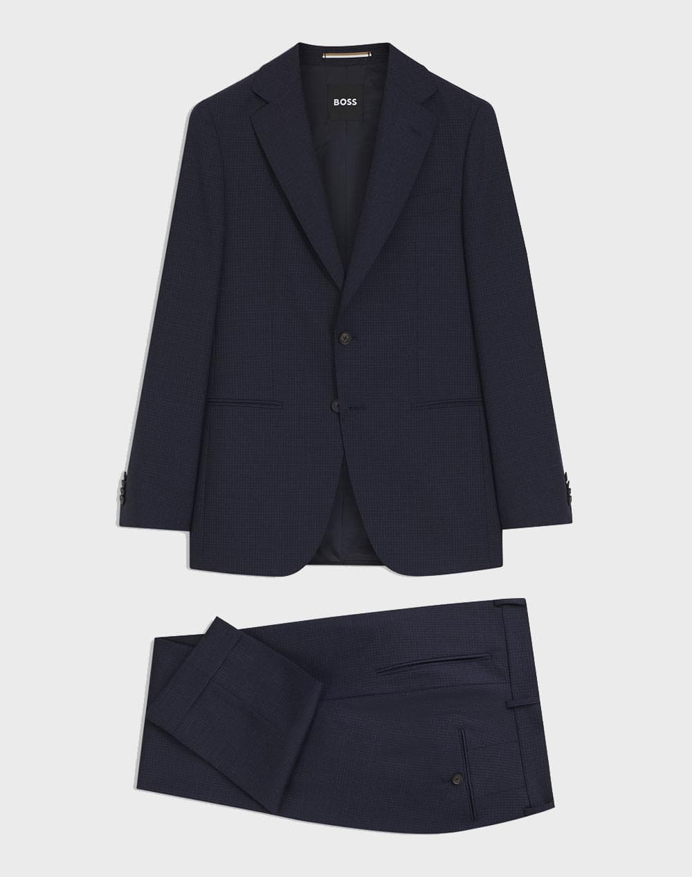 Men's Suits Boss Blue