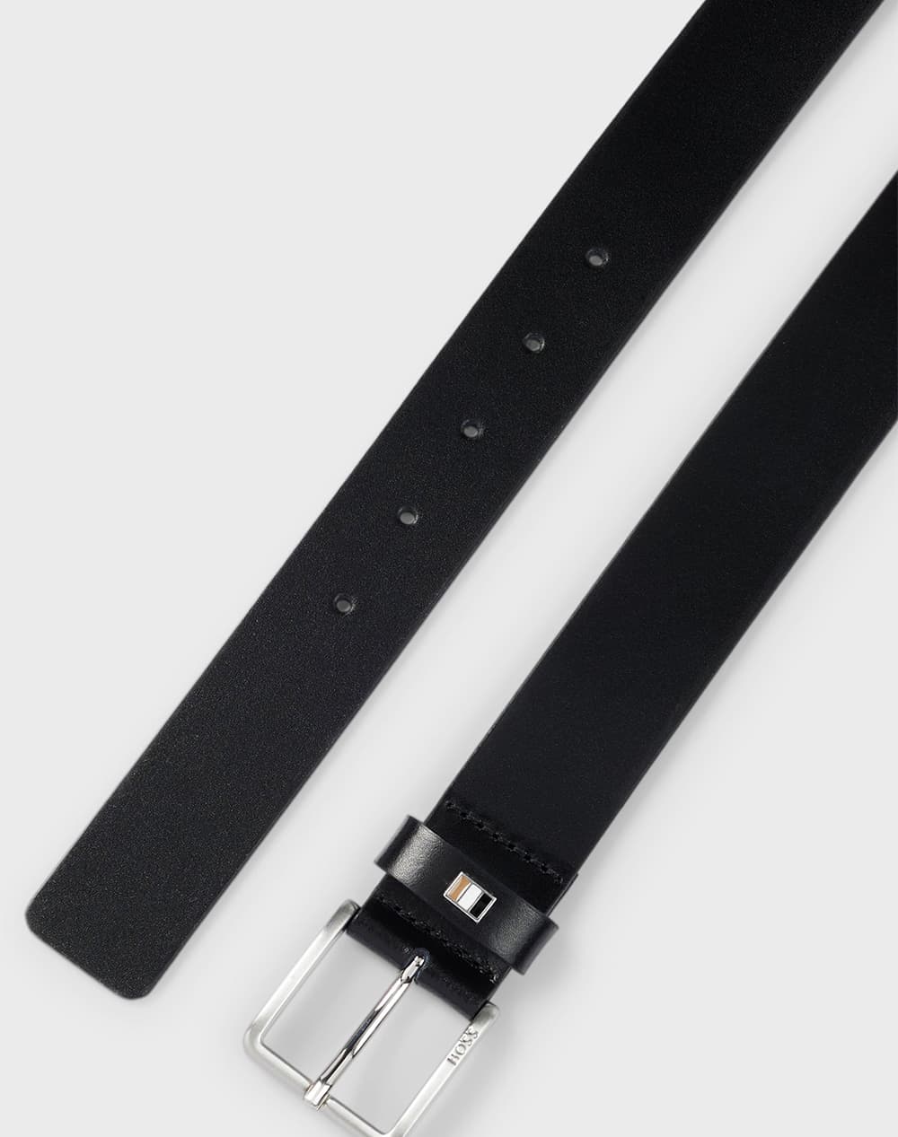 BOSS ΖΩΝΗ THER-FLAG-E_SZ35 ΜΑΥΡΟ