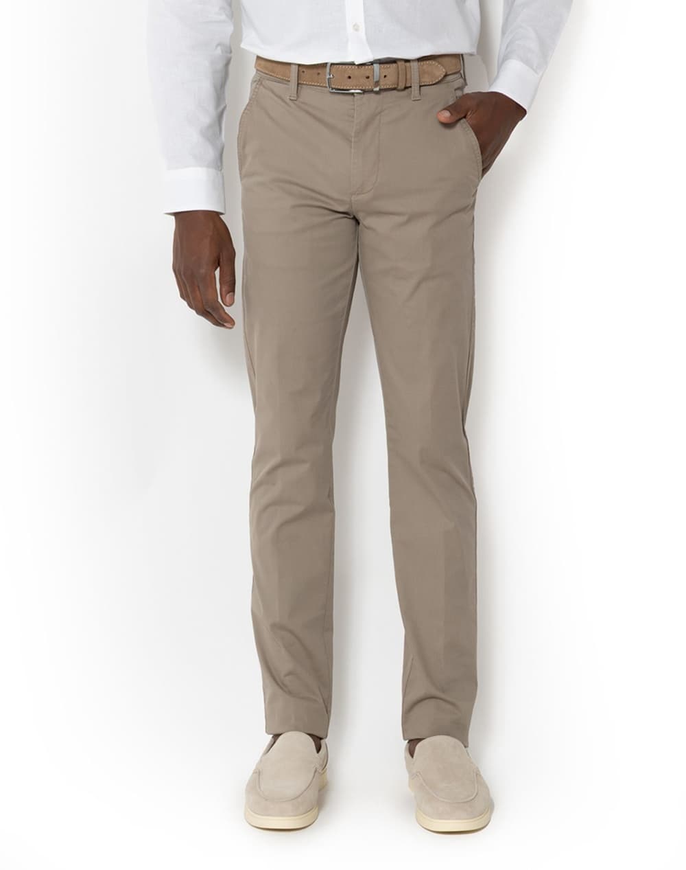 THE BOSTONIANS ΠΑΝΤΕΛΟΝΙ CHINOS PIQUE REGULAR FIT 3CN11788856-SAND Cream