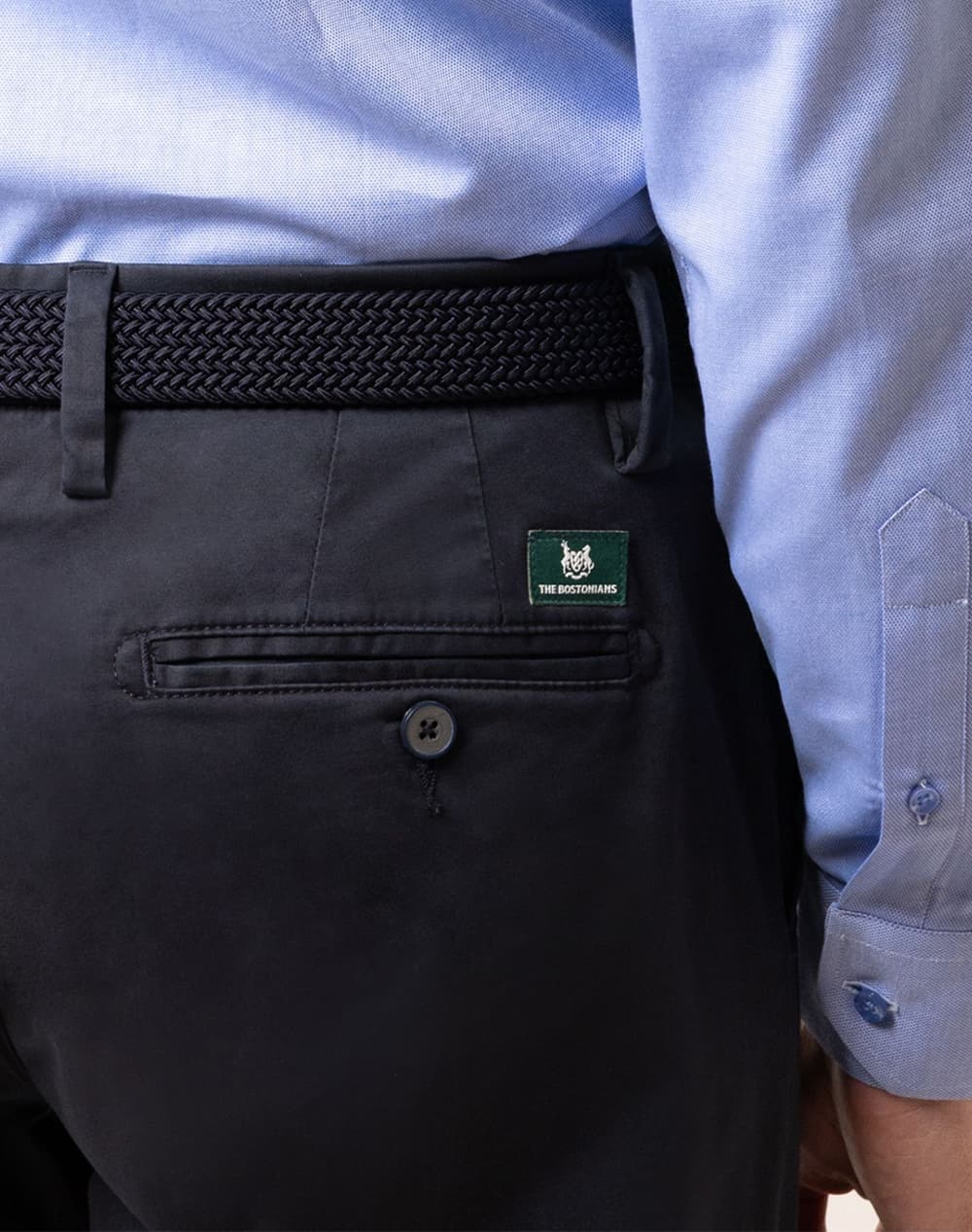 Men's Chino Pants The Bostonians Blue