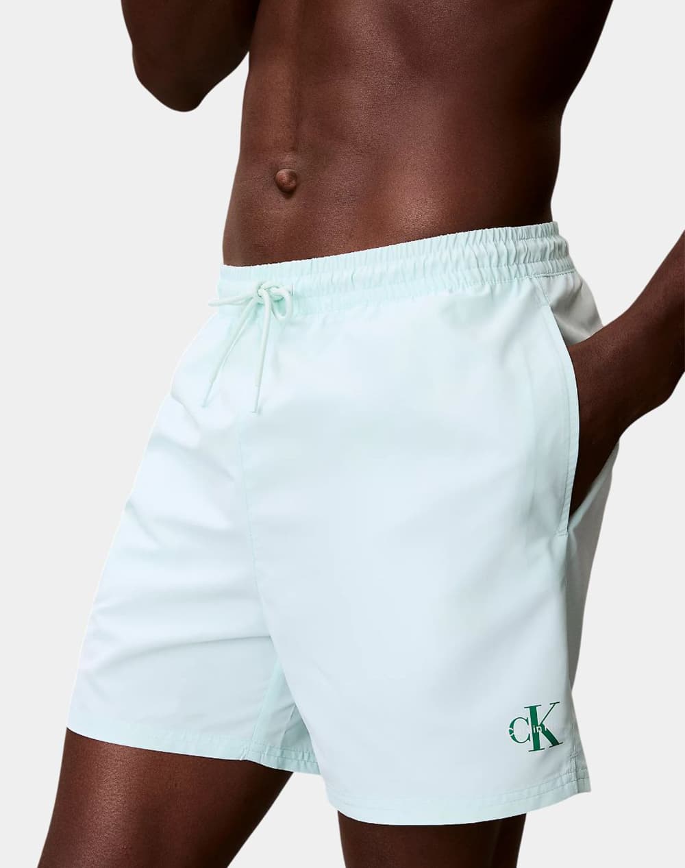 ΜΑΓΙΟ CALVIN KLEIN MEDIUM DRAWSTRING WAISTBAND FEEL THE MINT CALVIN KLEIN