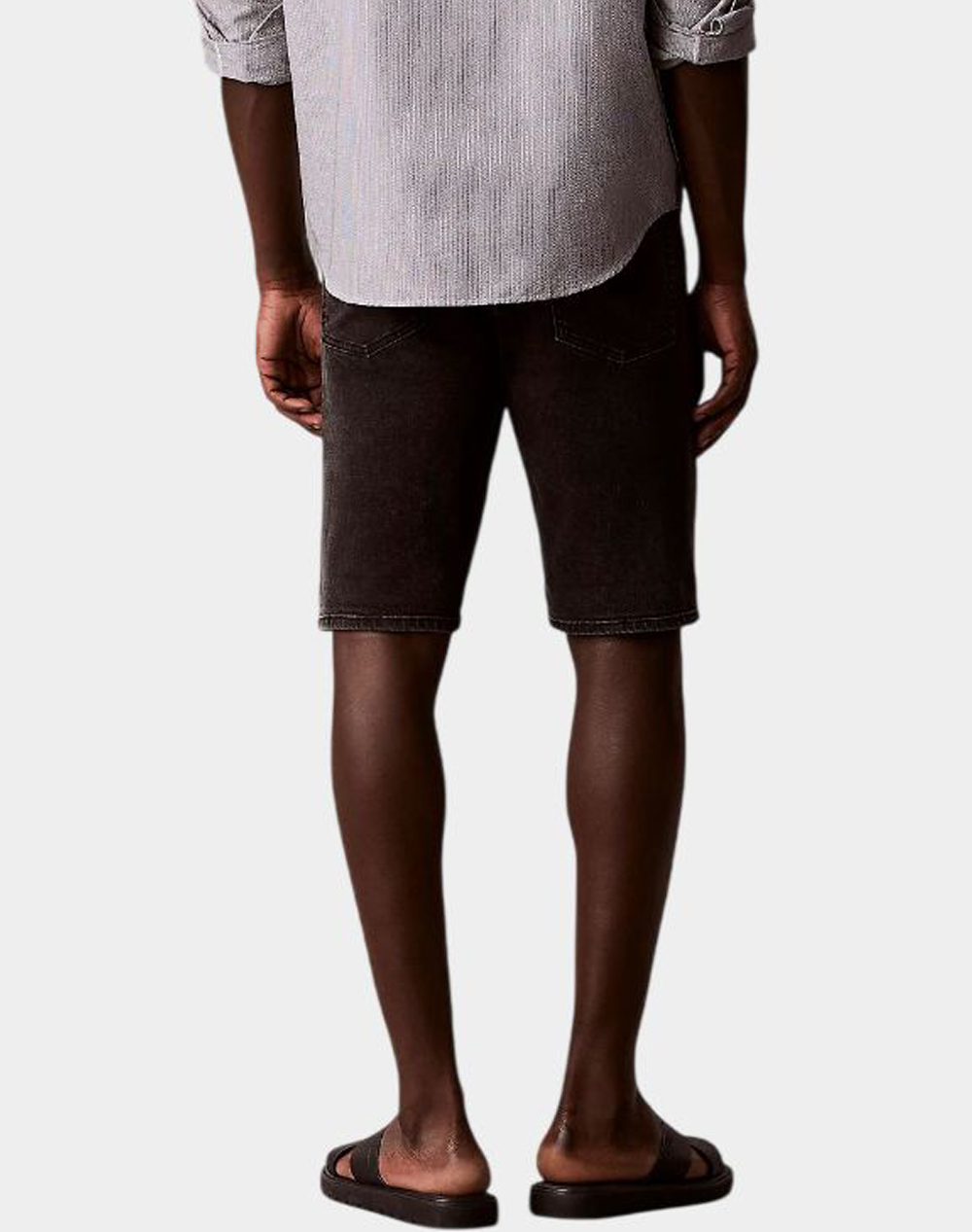 ΤΖΙΝ ΒΕΡΜΟΥΔΑ CALVIN KLEIN ESSENTIAL BLACK CALVIN KLEIN