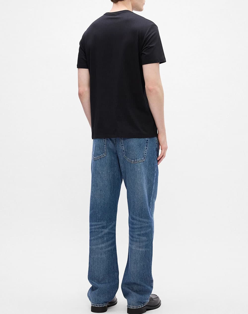 Ανδρικό T-shirt Μαύρο Calvin Klein LV14RE816G-UB1