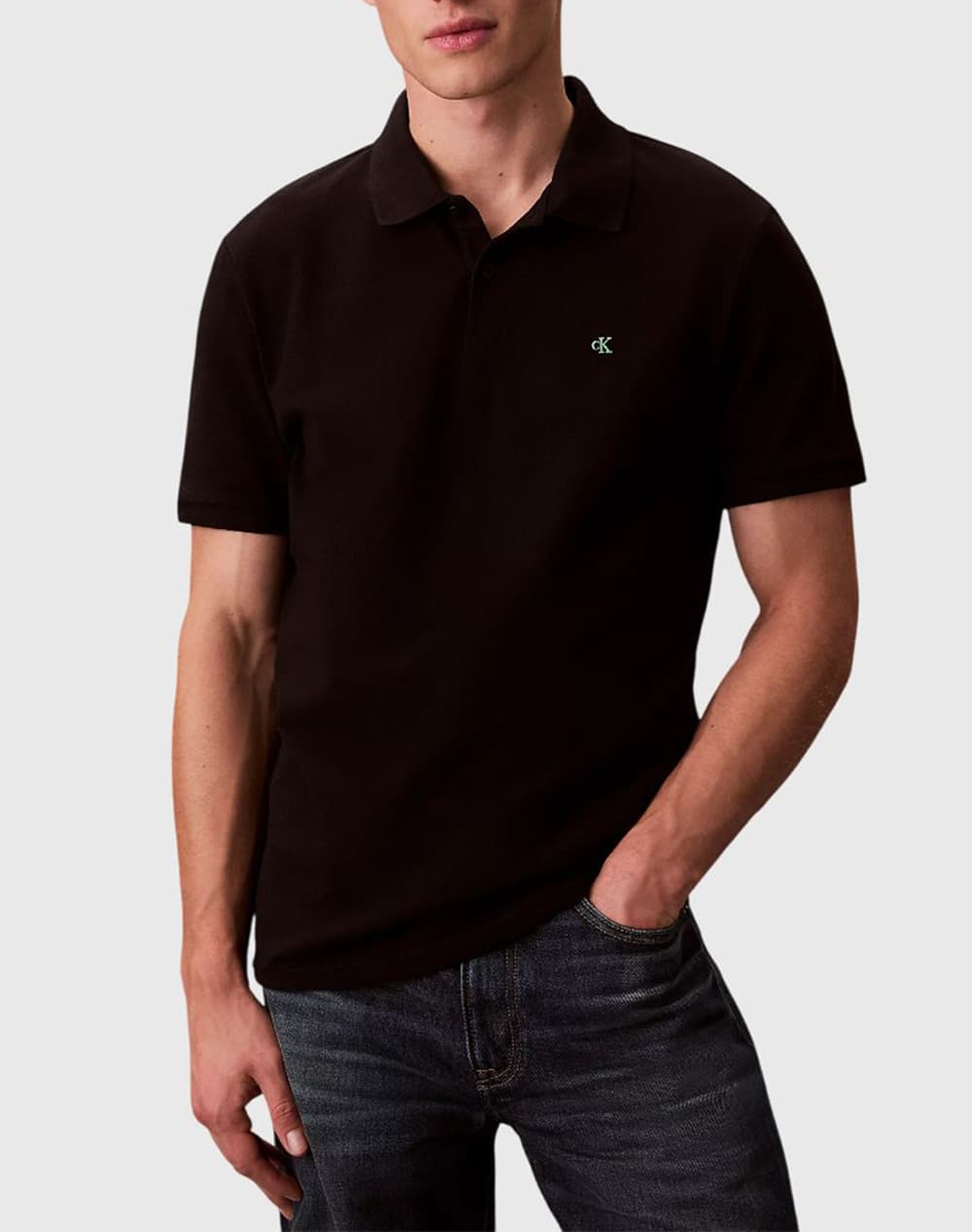 Men's Polo Shirts Calvin Klein Black