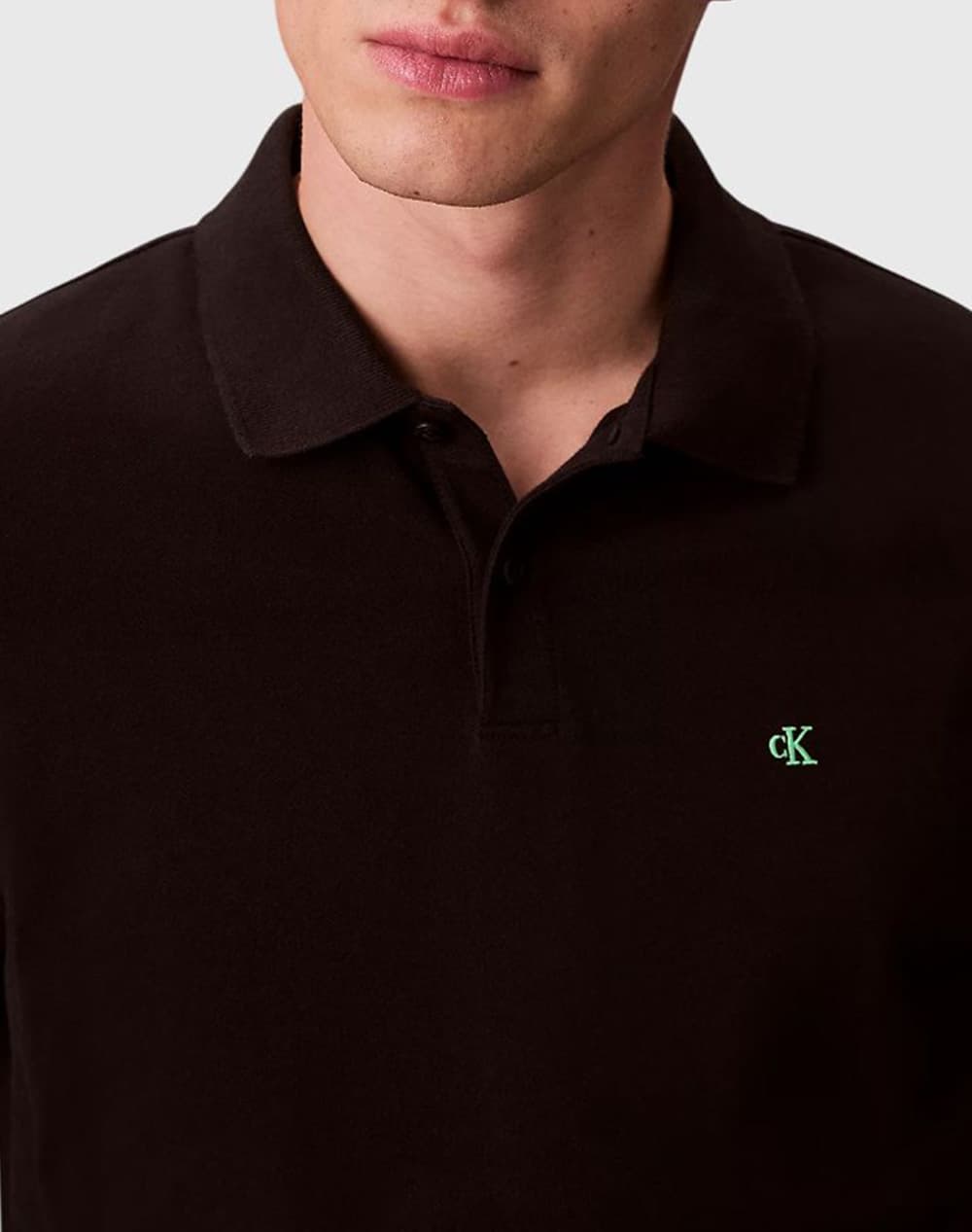 Men's Polo Shirts Calvin Klein Black