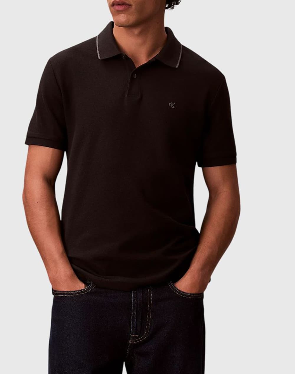 Men's Polo Shirts Calvin Klein Black