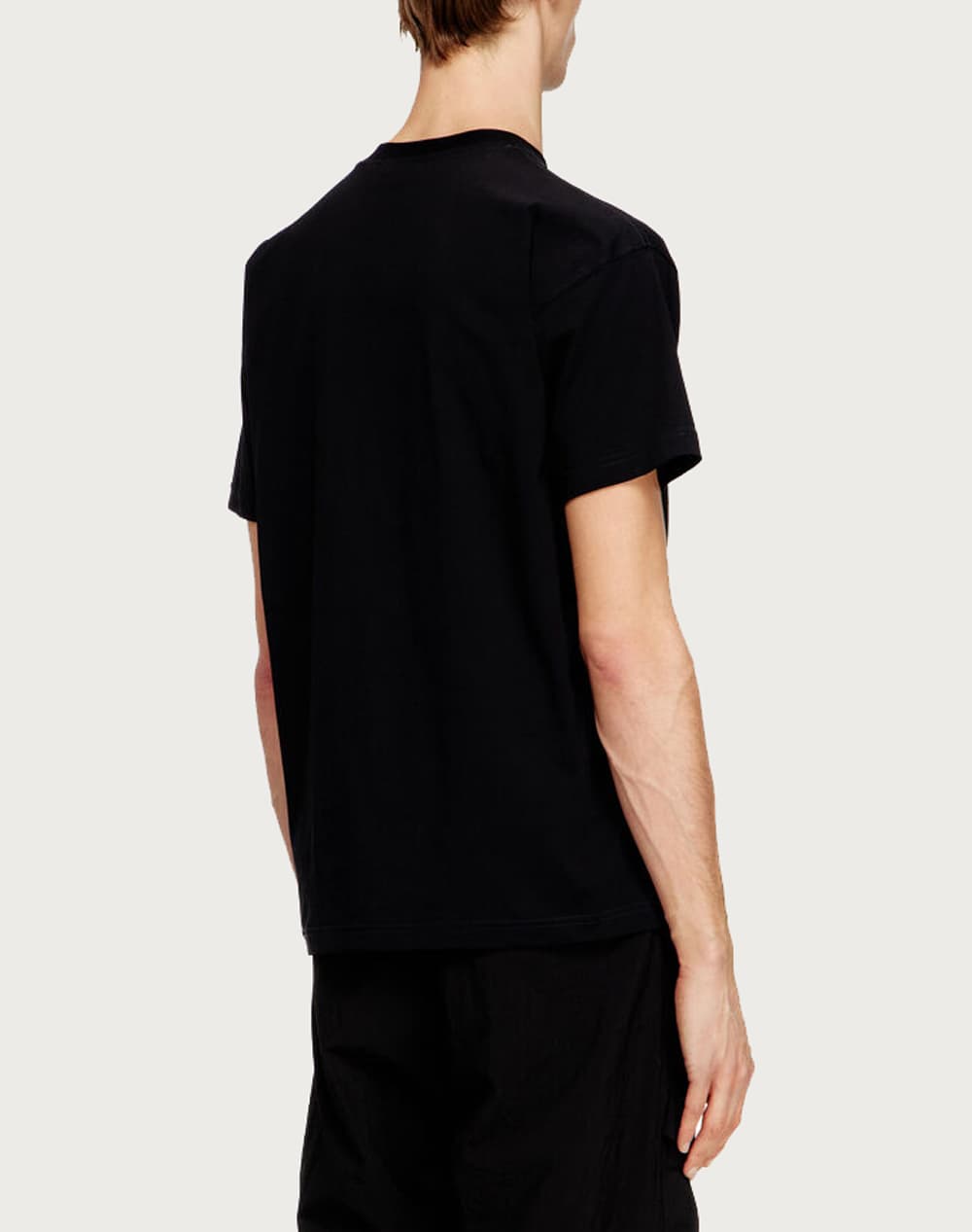 Men's T-Shirts Diesel Black