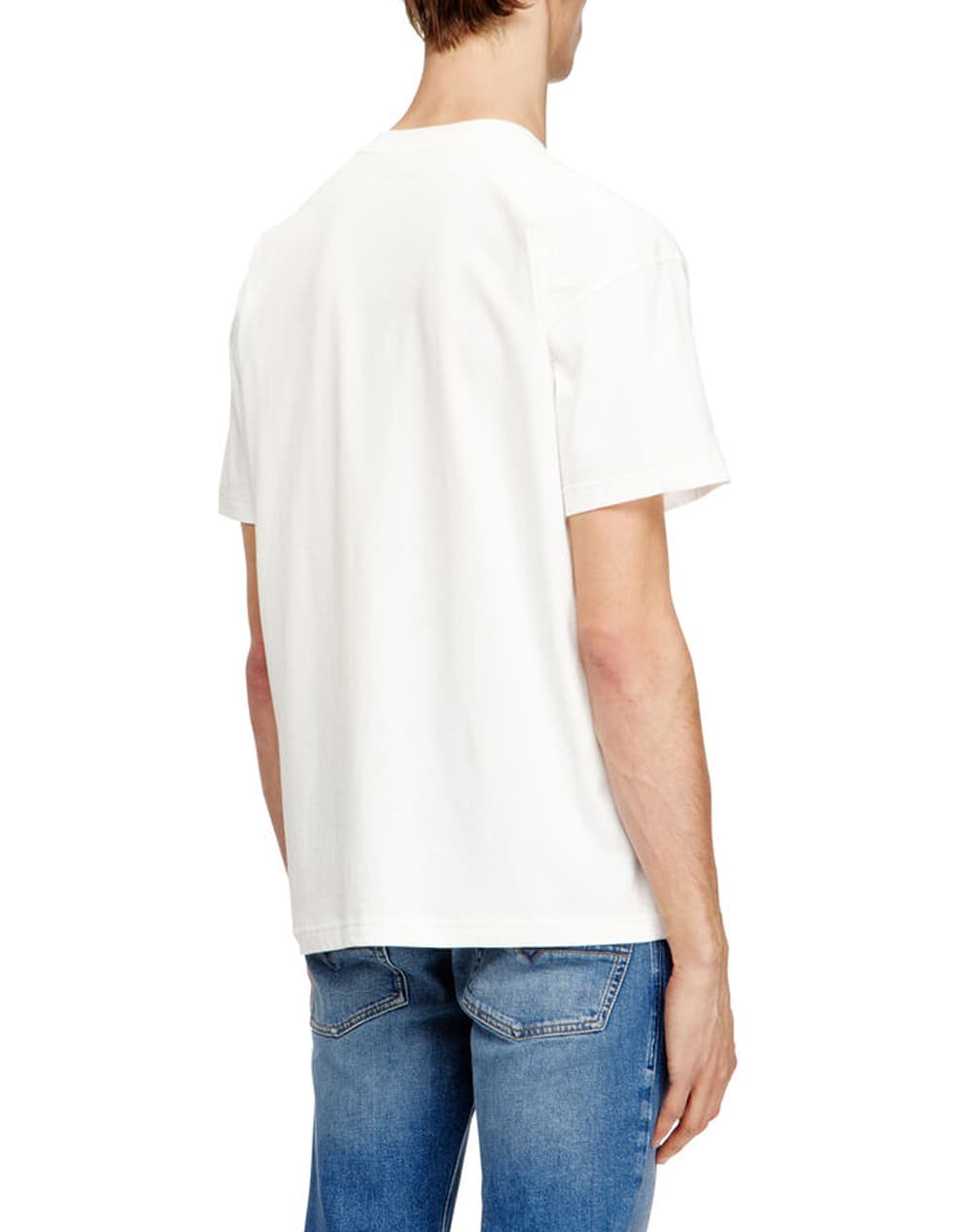 Men's T-Shirts Diesel Ecru