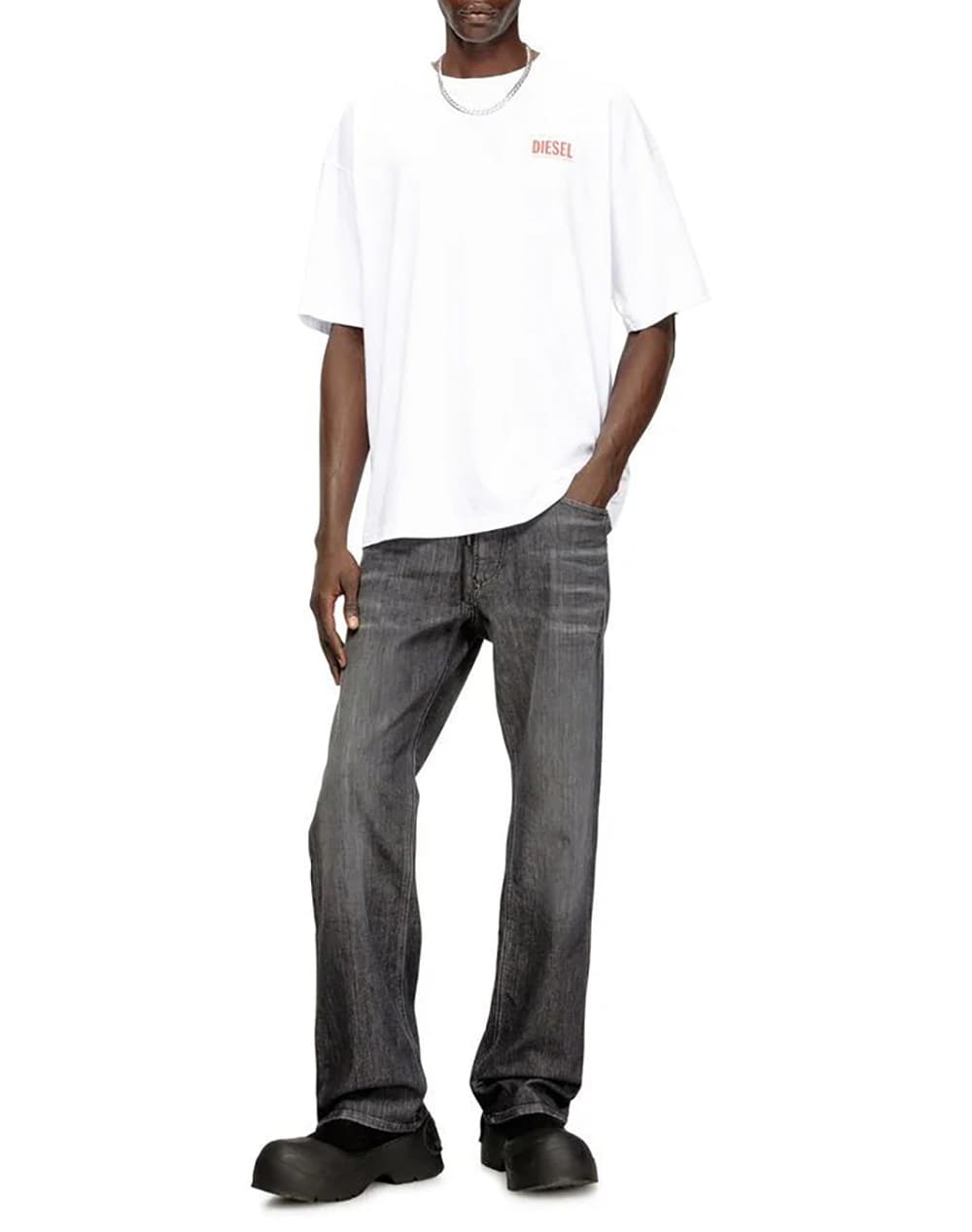 Men's T-Shirts Diesel White