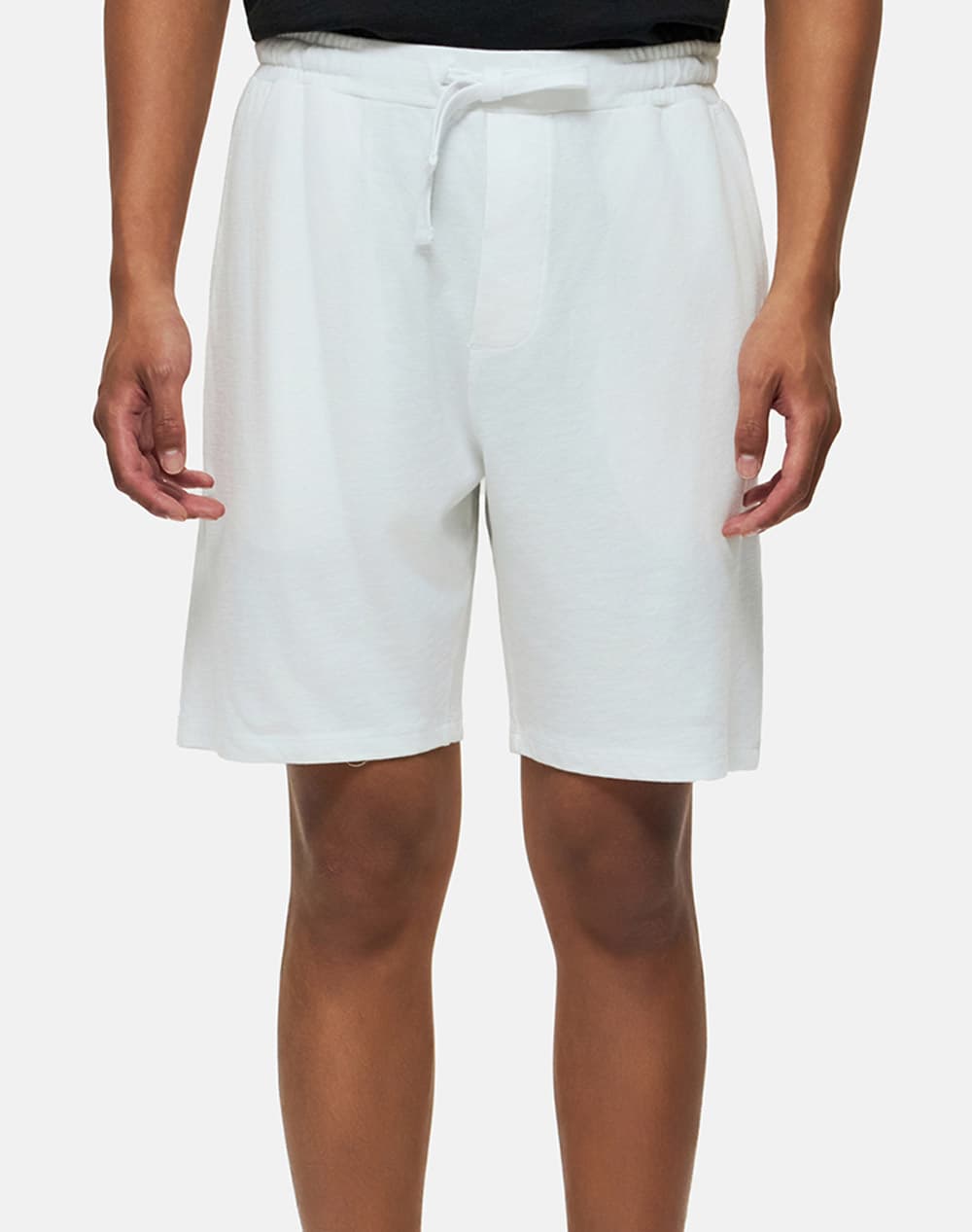 DIRTY LAUNDRY PIQUET CHINO SWEATBERMUDA DLMSB000102-WHITE White