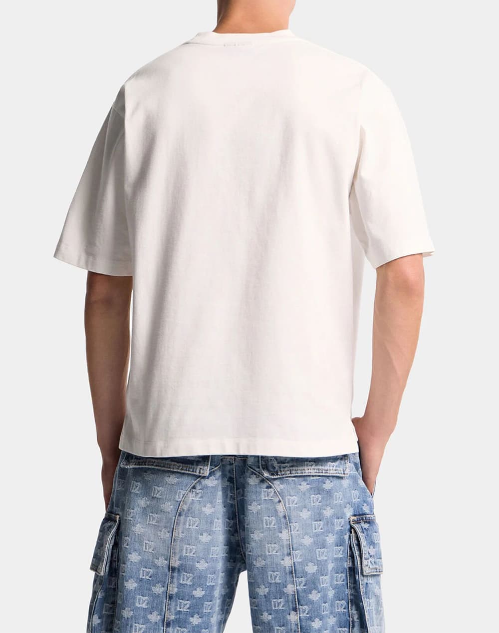 Men's T-Shirts Dsquared2 Ecru