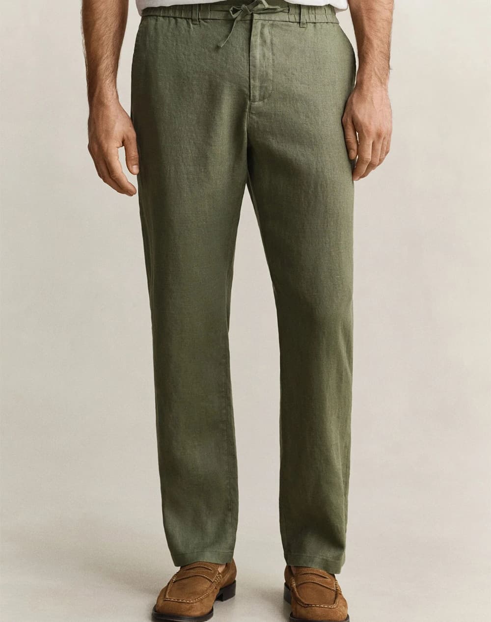 Men's Chino Pants Gant Beige