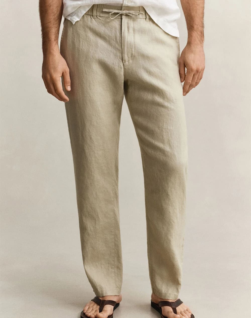 Men's Chino Pants Gant Beige