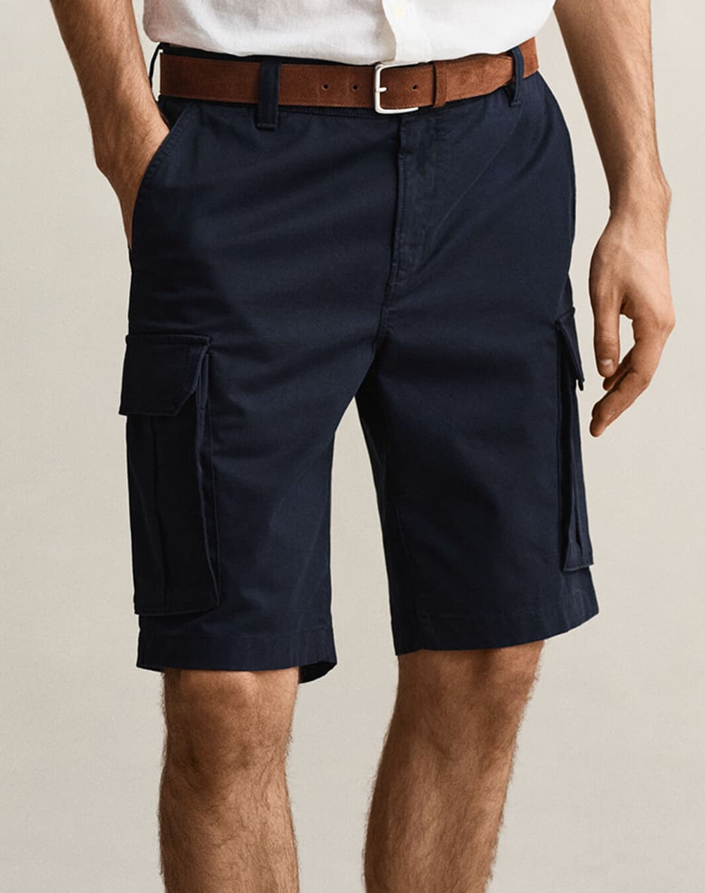 Men's Cargo Shorts Gant Beige