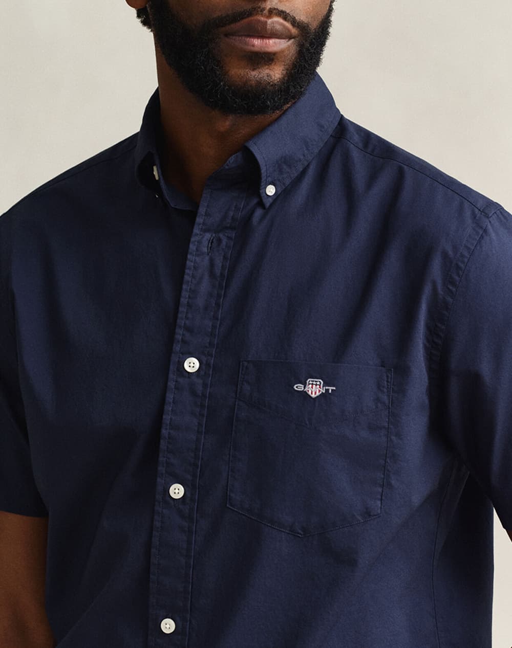 Men's Shirts Gant Blue