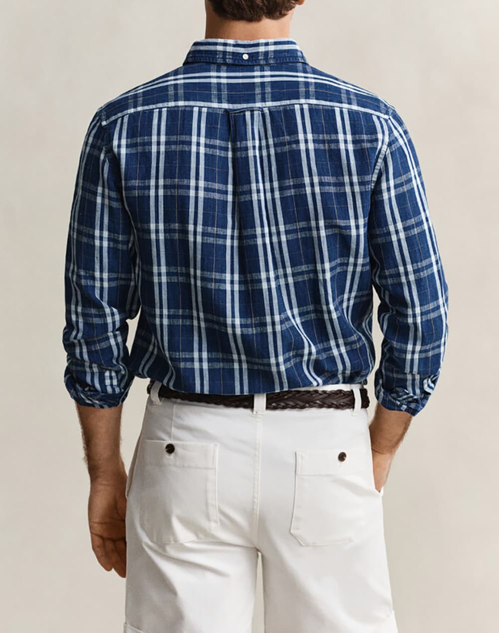 Men's Shirts Gant Blue