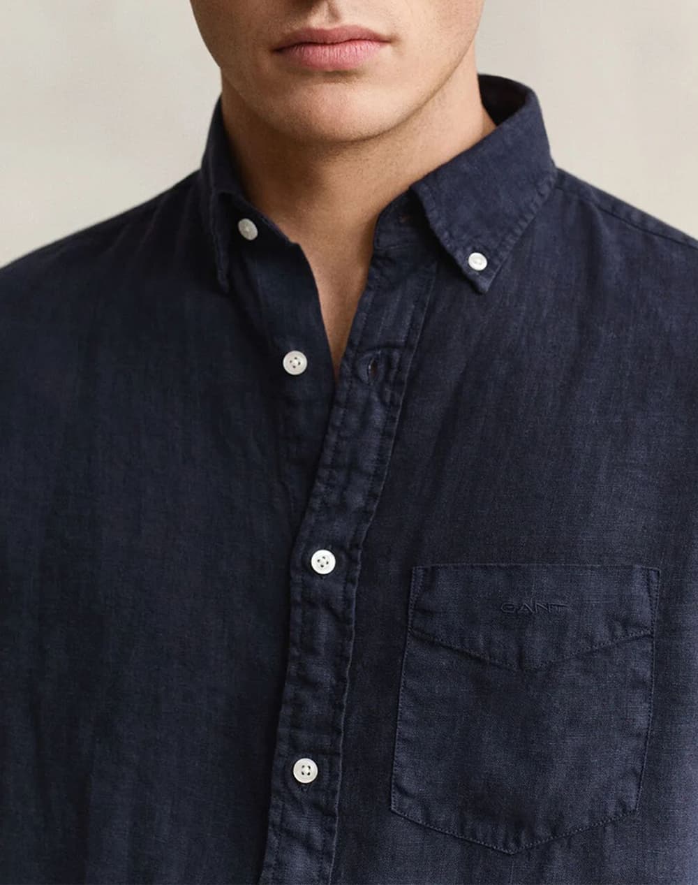 Men's Shirts Gant Blue