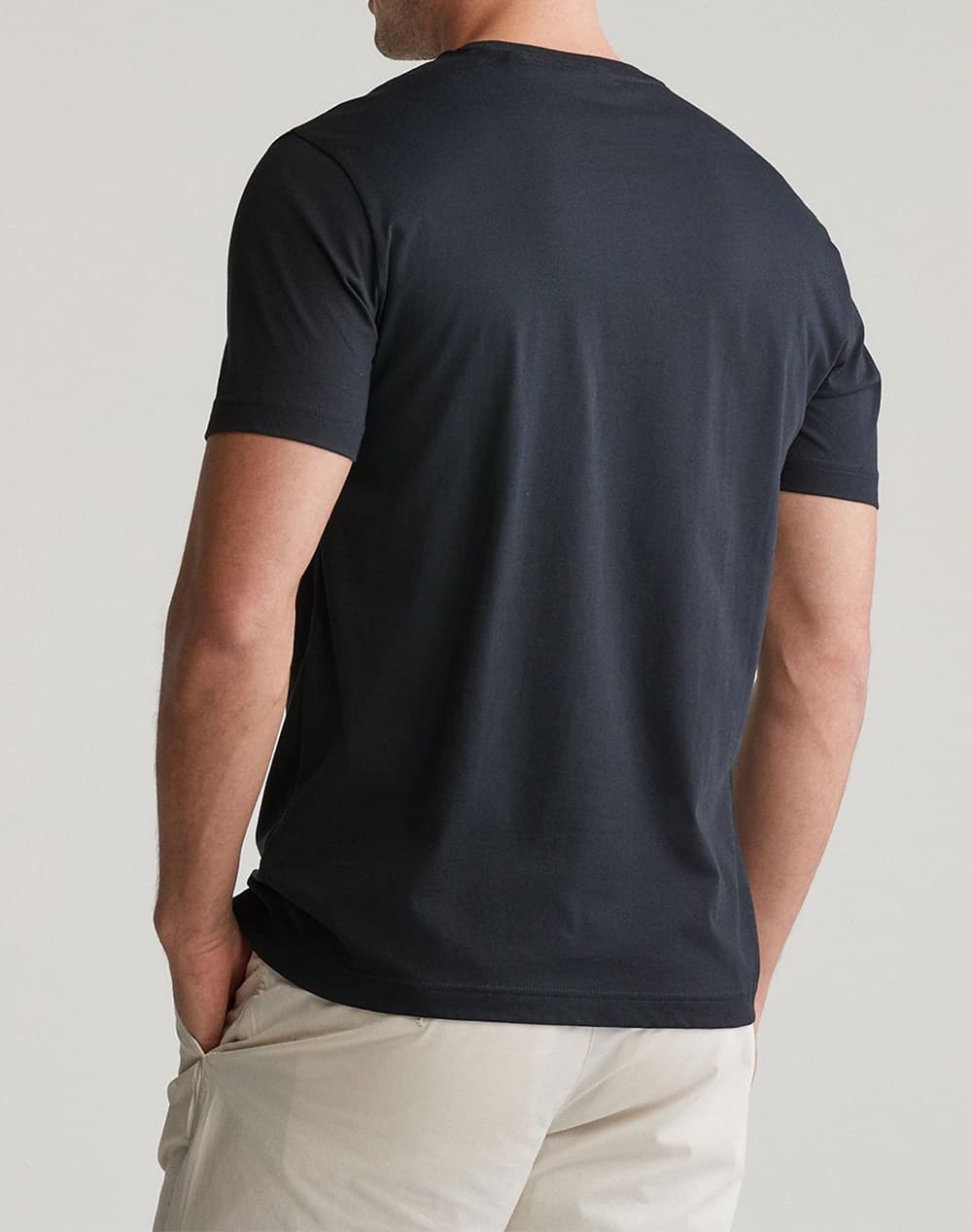 Men's T-Shirts Gant Black