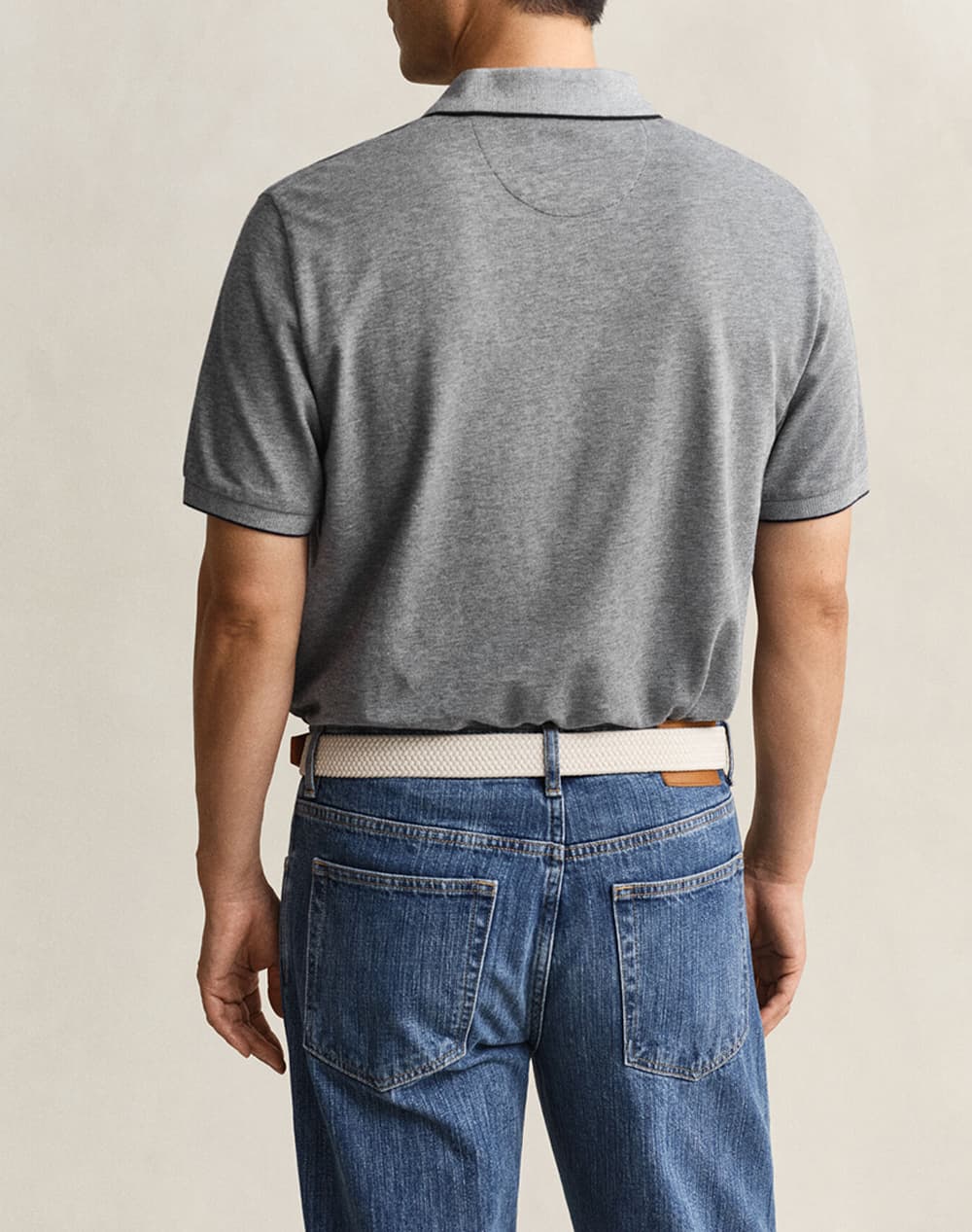 Men's Polo Shirts Gant Blue