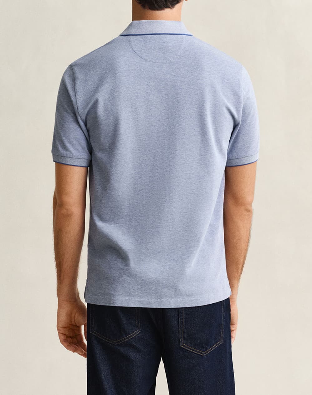 Men's Polo Shirts Gant Blue