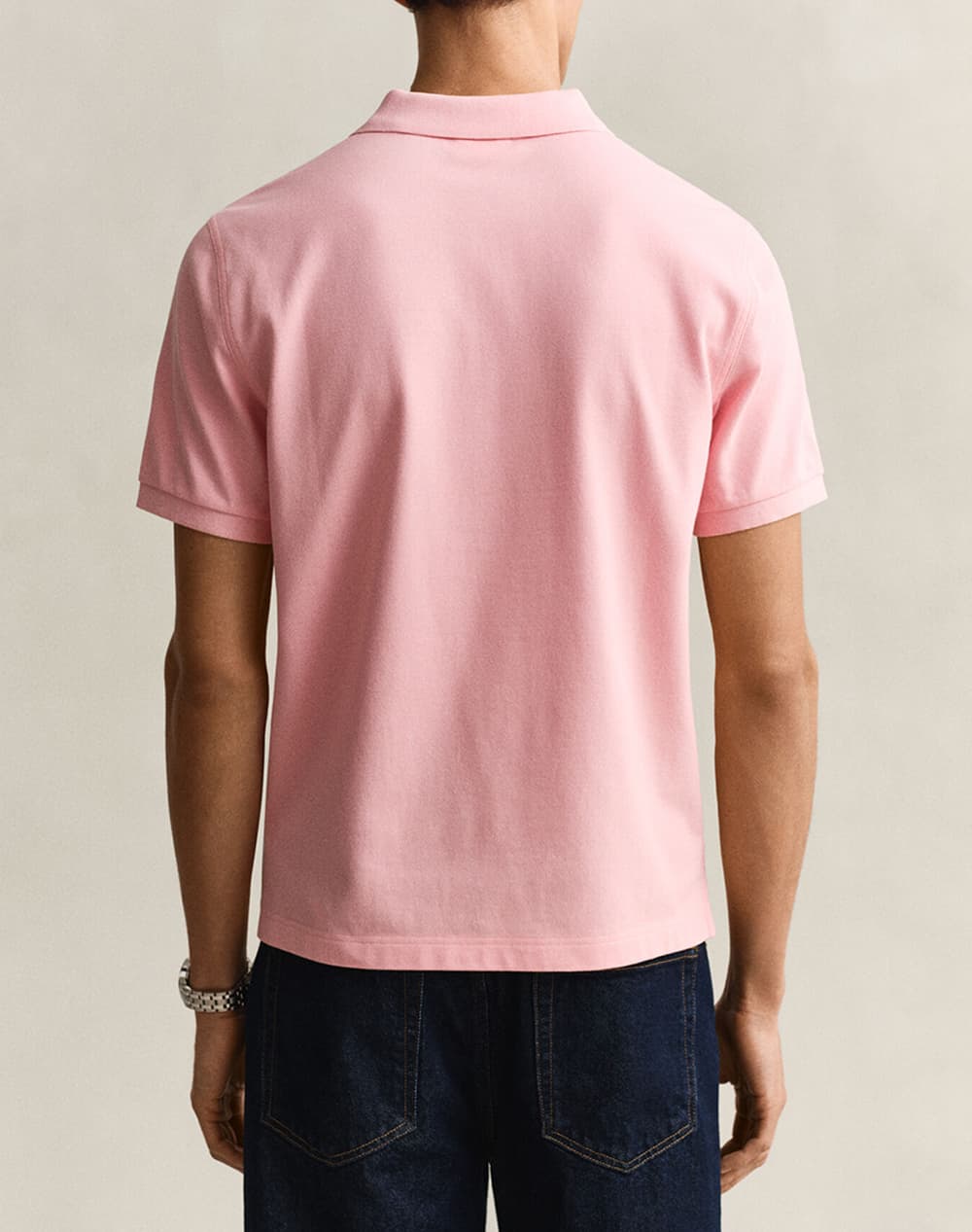 Men's Polo Shirts Gant Pink