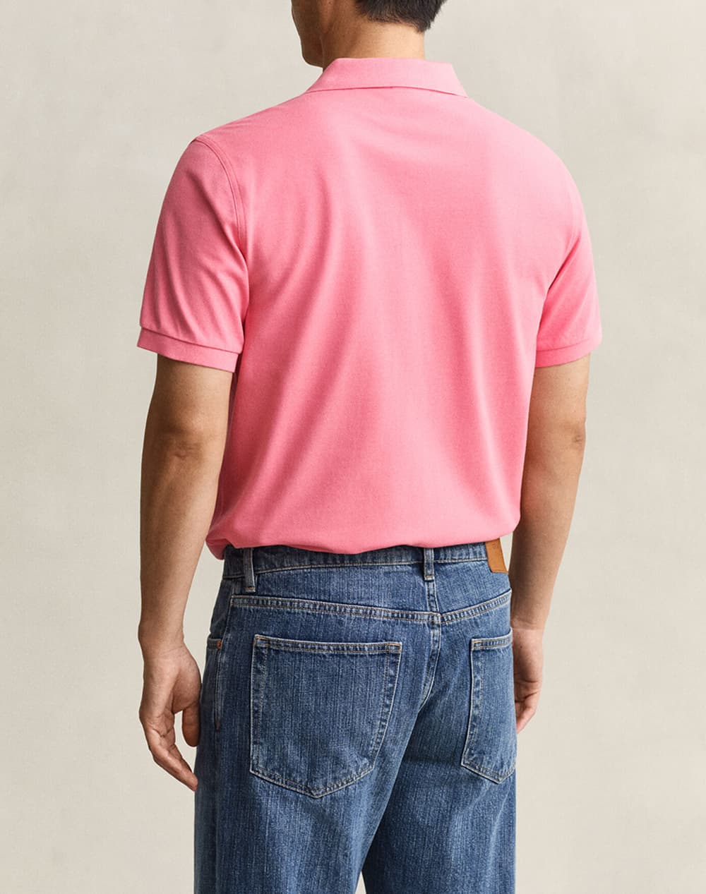Men's Polo Shirts Gant Pink