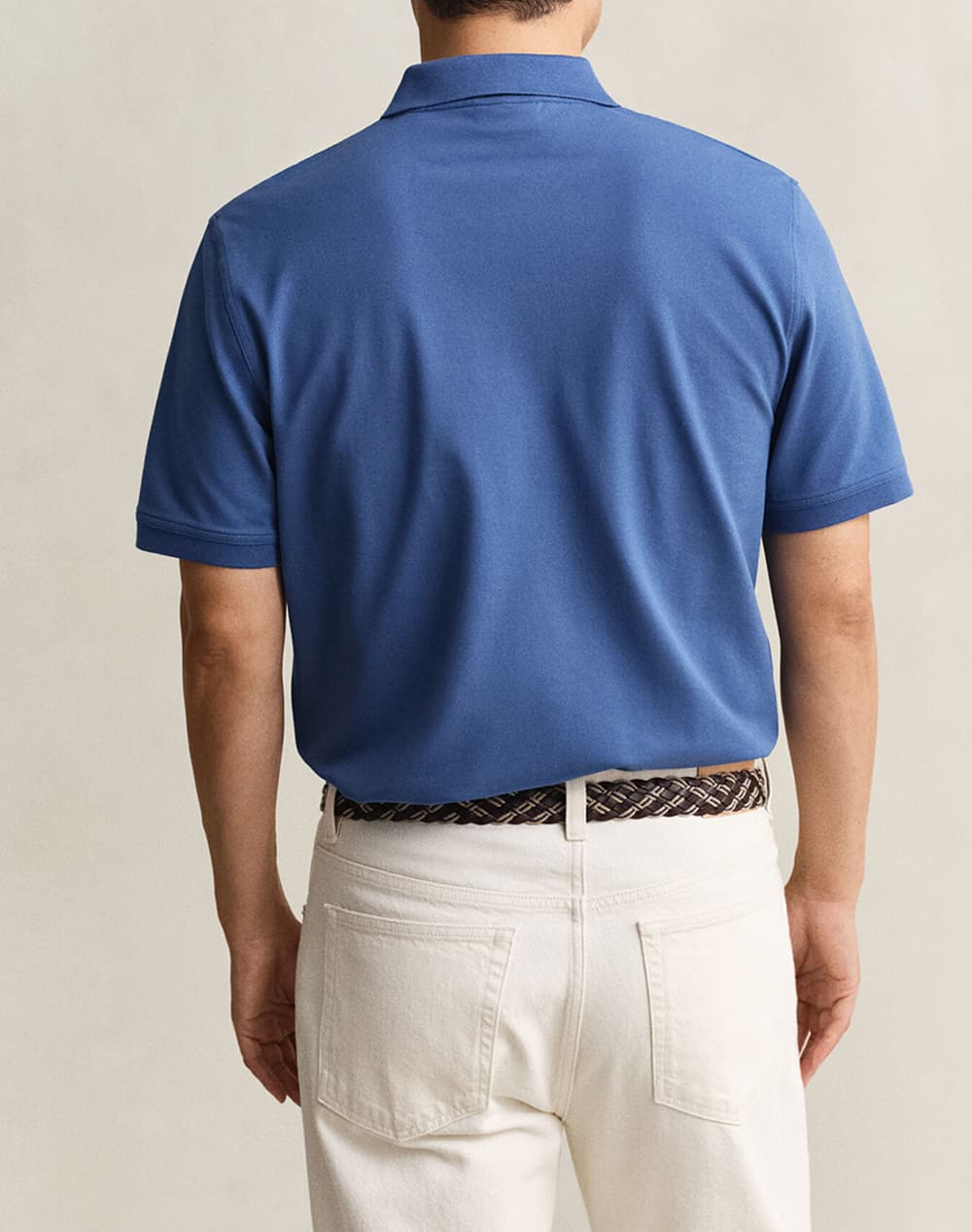 Men's Polo Shirts Gant Blue