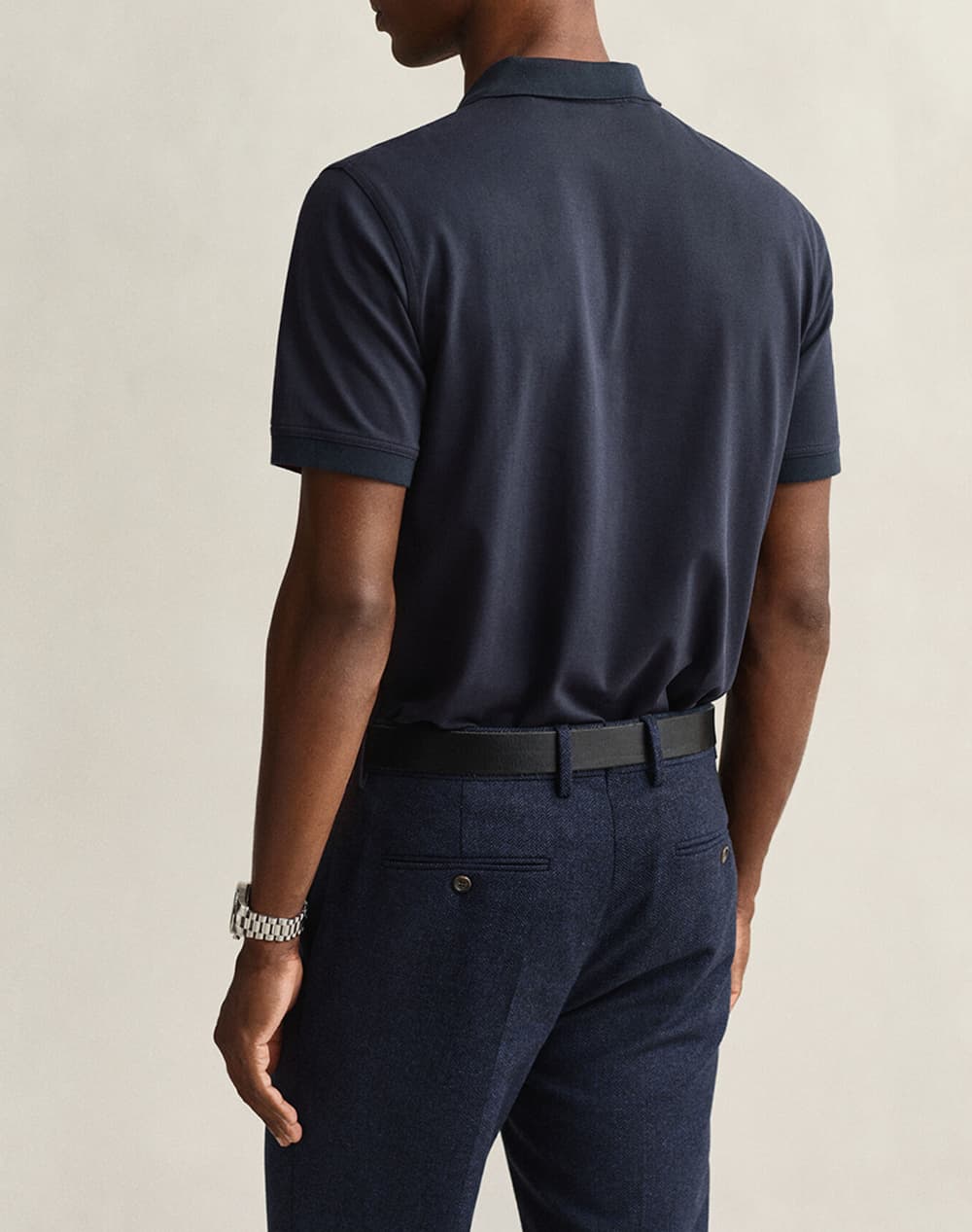 Men's Polo Shirts Gant Blue