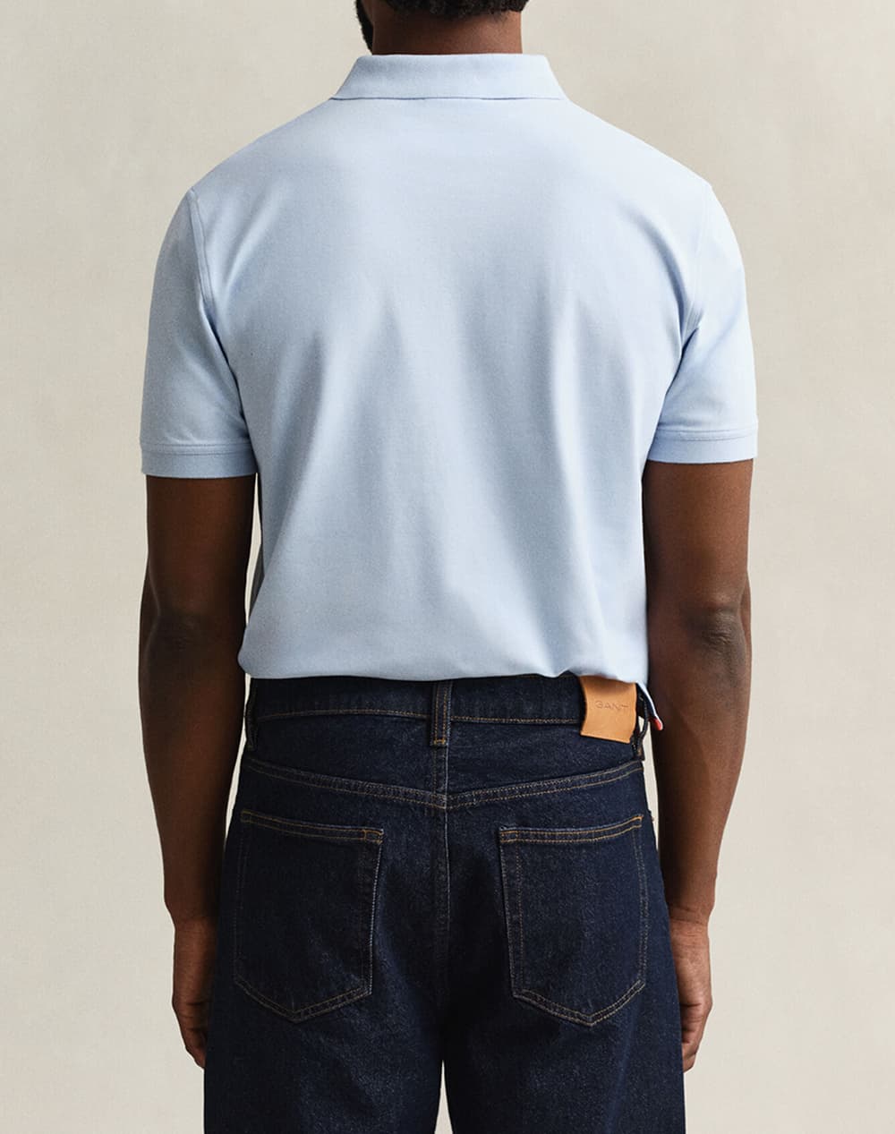 Men's Polo Shirts Gant Blue