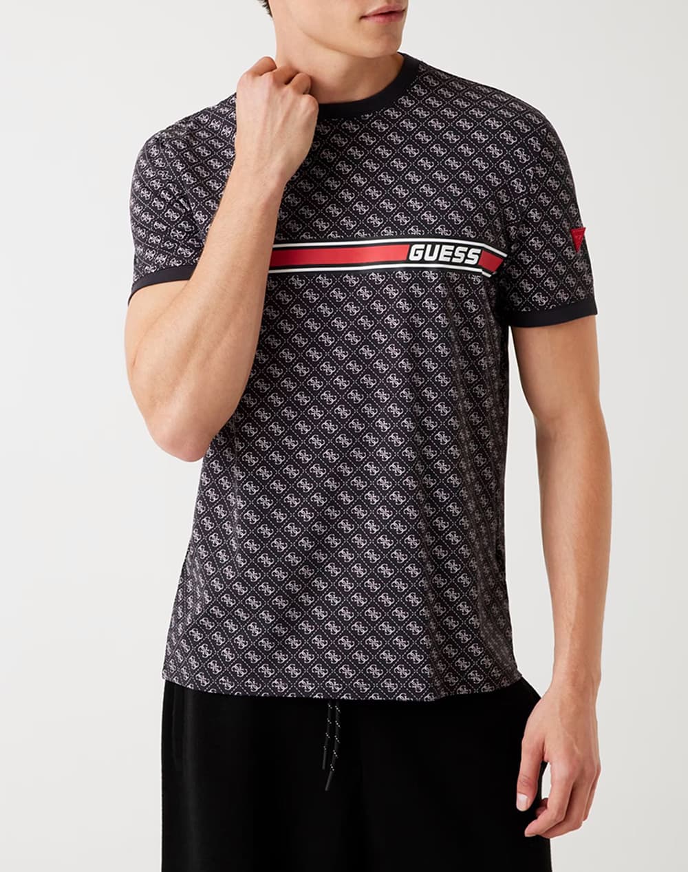 GUESS JAMEY T-SHIRT ΜΠΛΟΥΖΑ ΑΝΔΡΙΚΟ Z2BI09J1314-P13W Biege