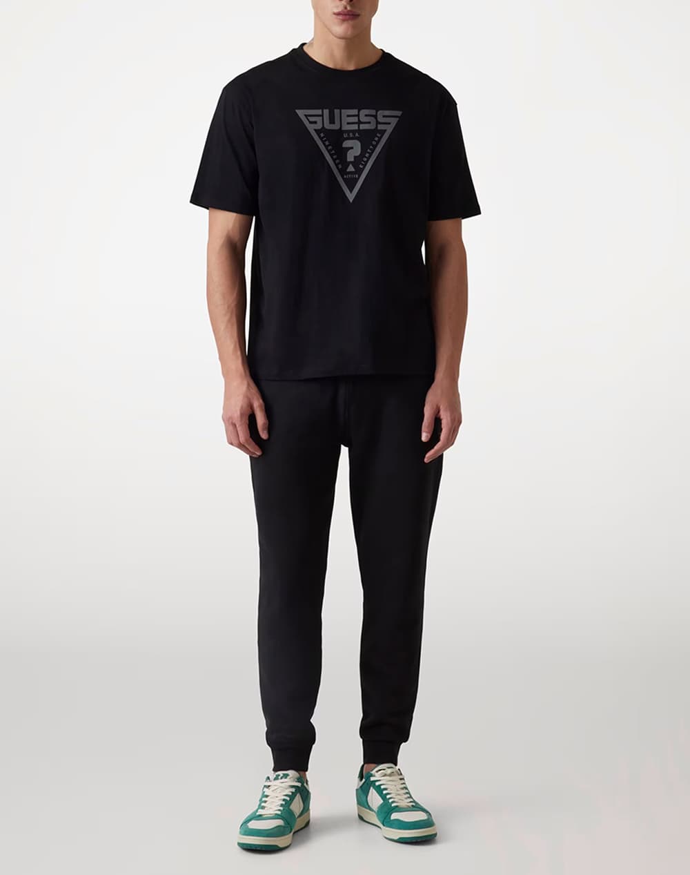 Men's T-Shirts Guess Black