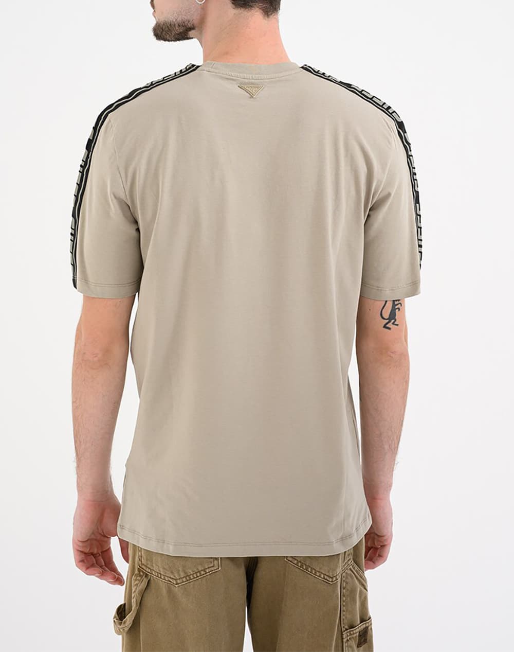 Men's T-Shirts Guess Beige