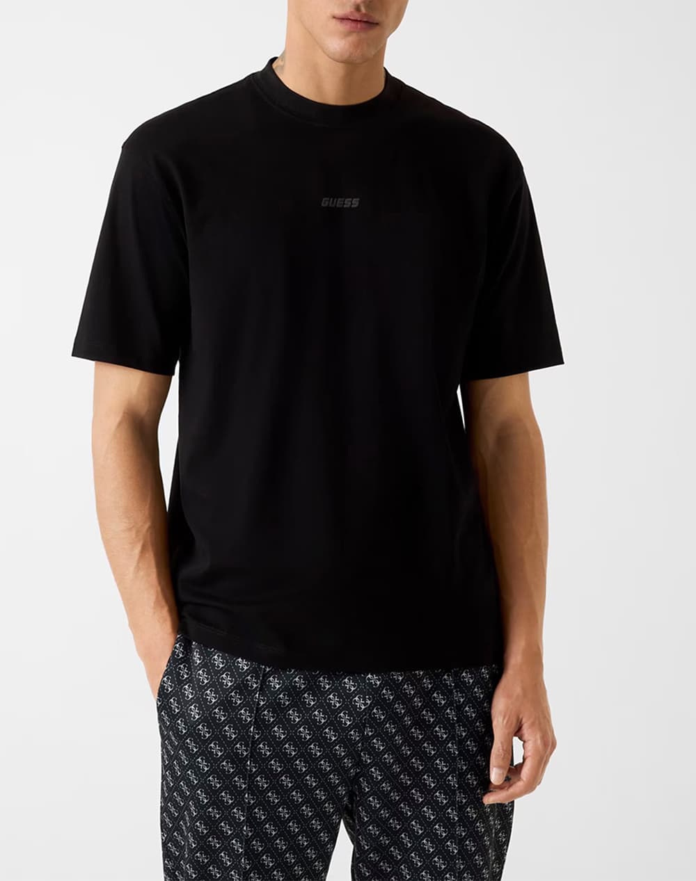 Men's T-Shirts Guess Black