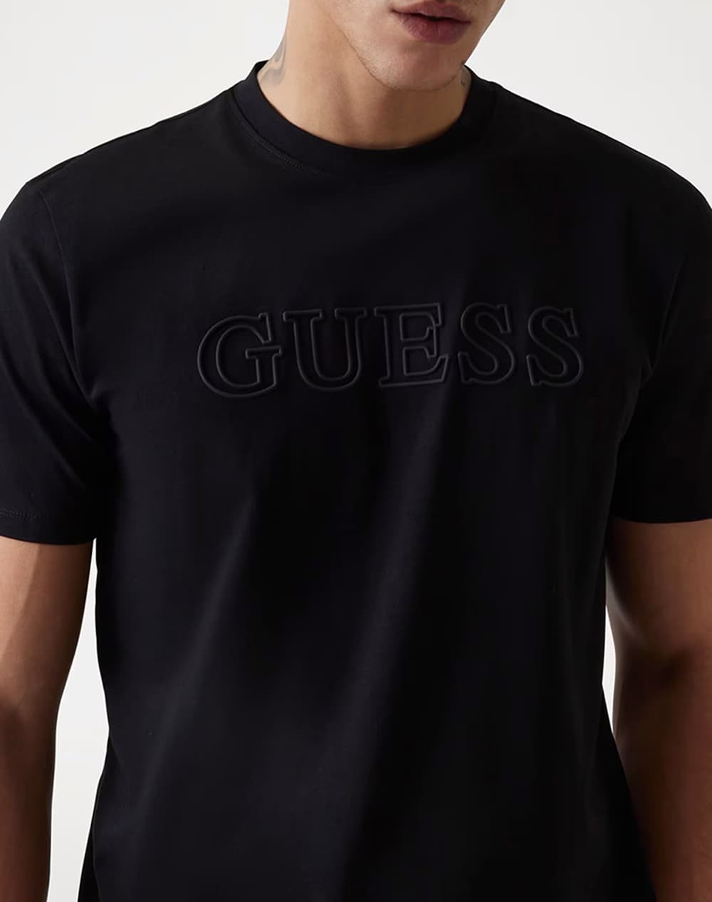 Men's T-Shirts Guess Black