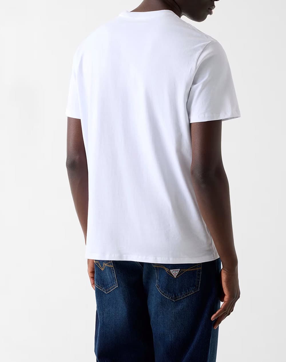 Men's T-Shirts Guess White