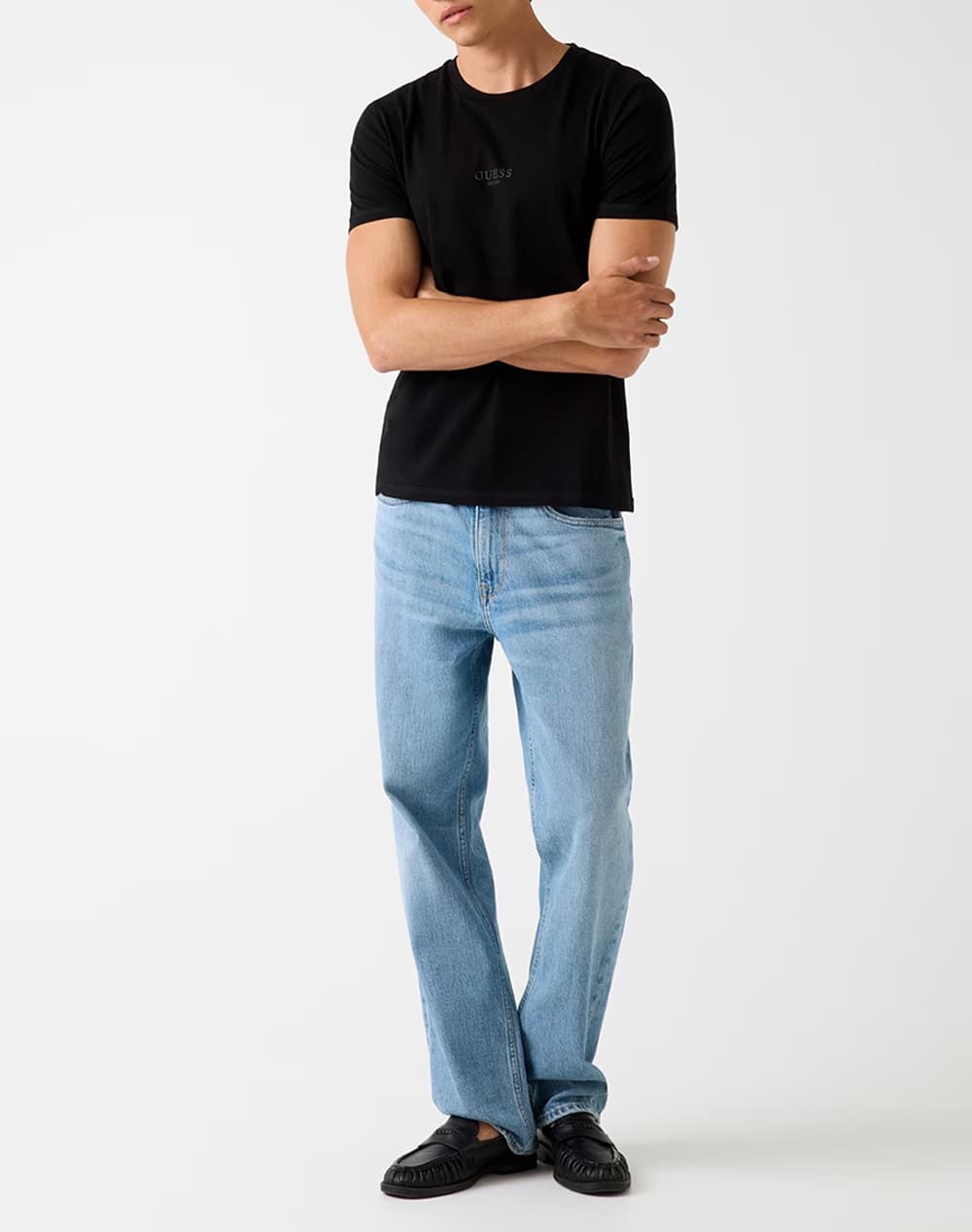 Men's T-Shirts Guess Black