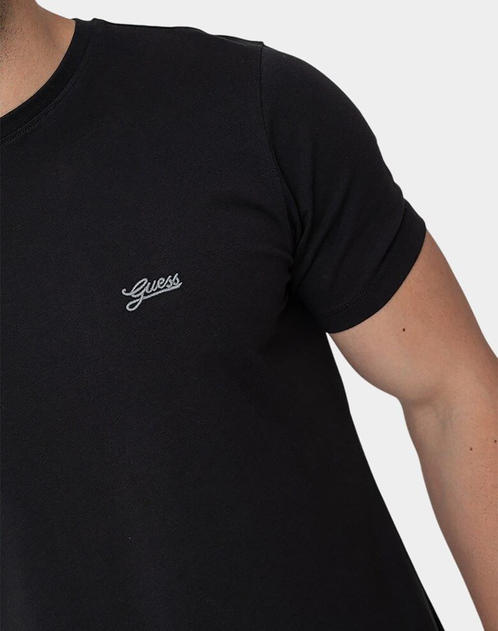 Men's T-Shirts Guess Black