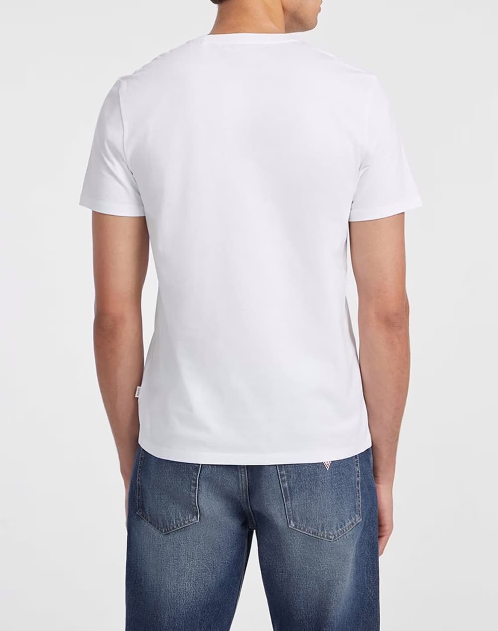 Men's T-Shirts Guess Jeans White