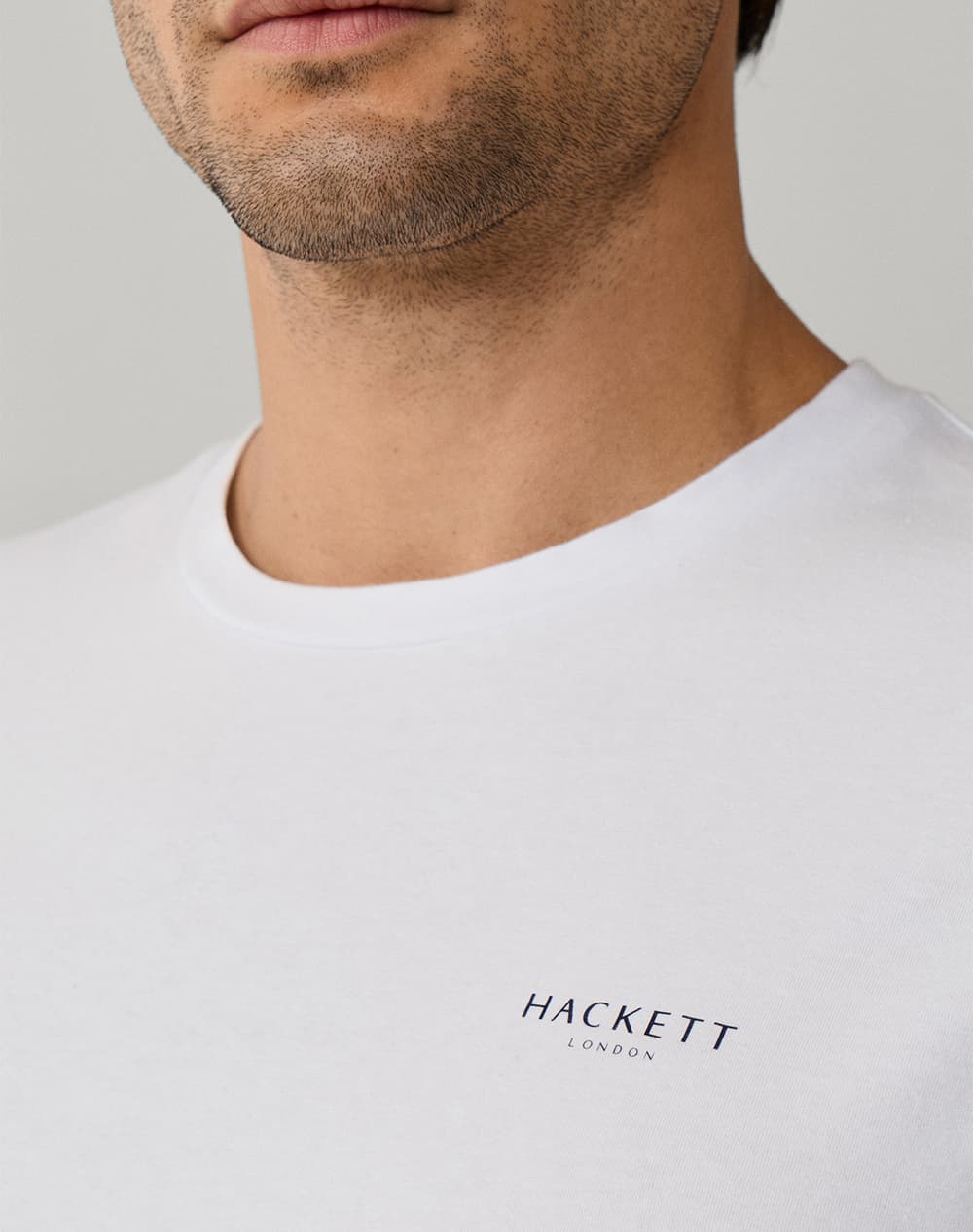 Men's T-Shirts Hackett White