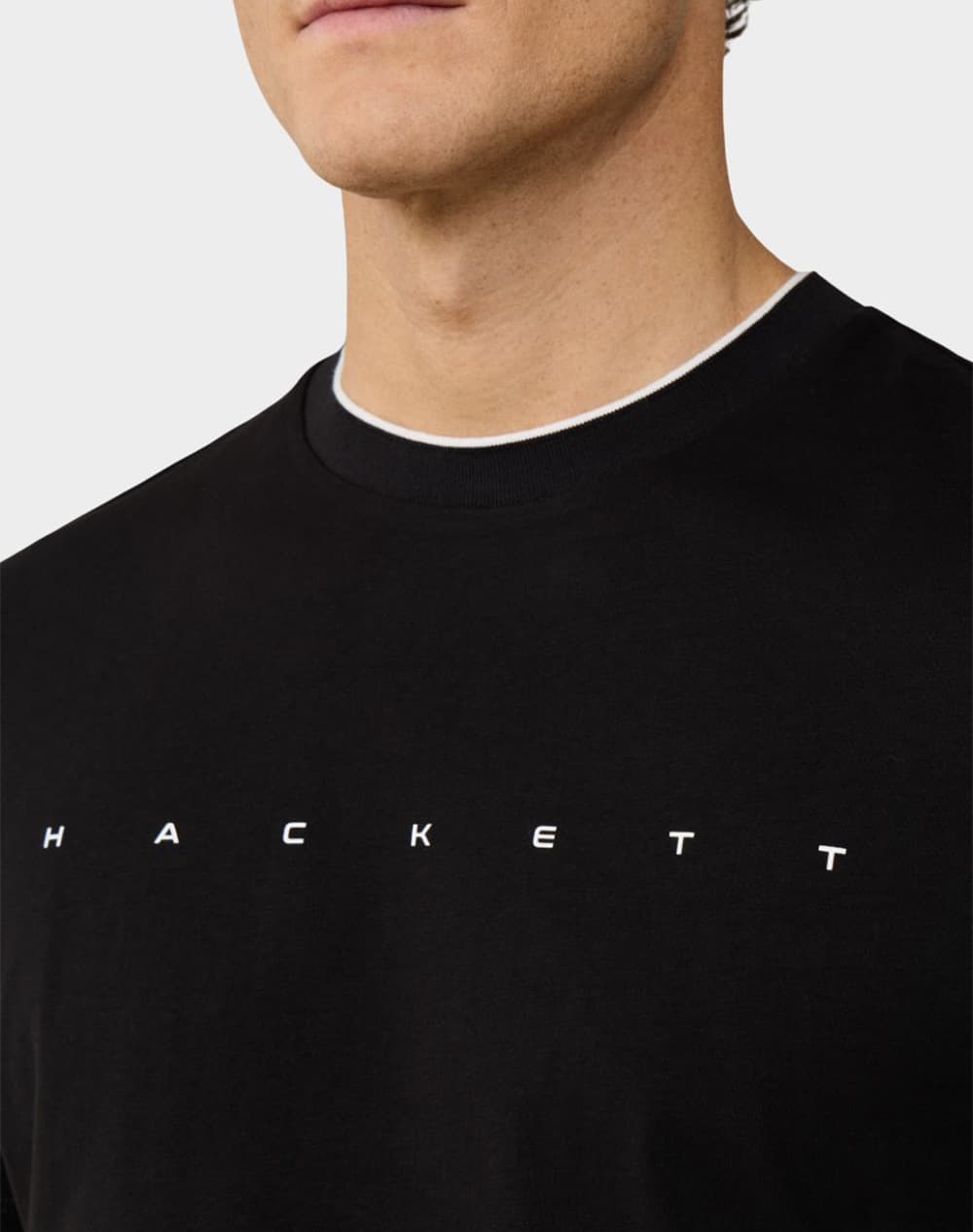 Men's T-Shirts Hackett Black