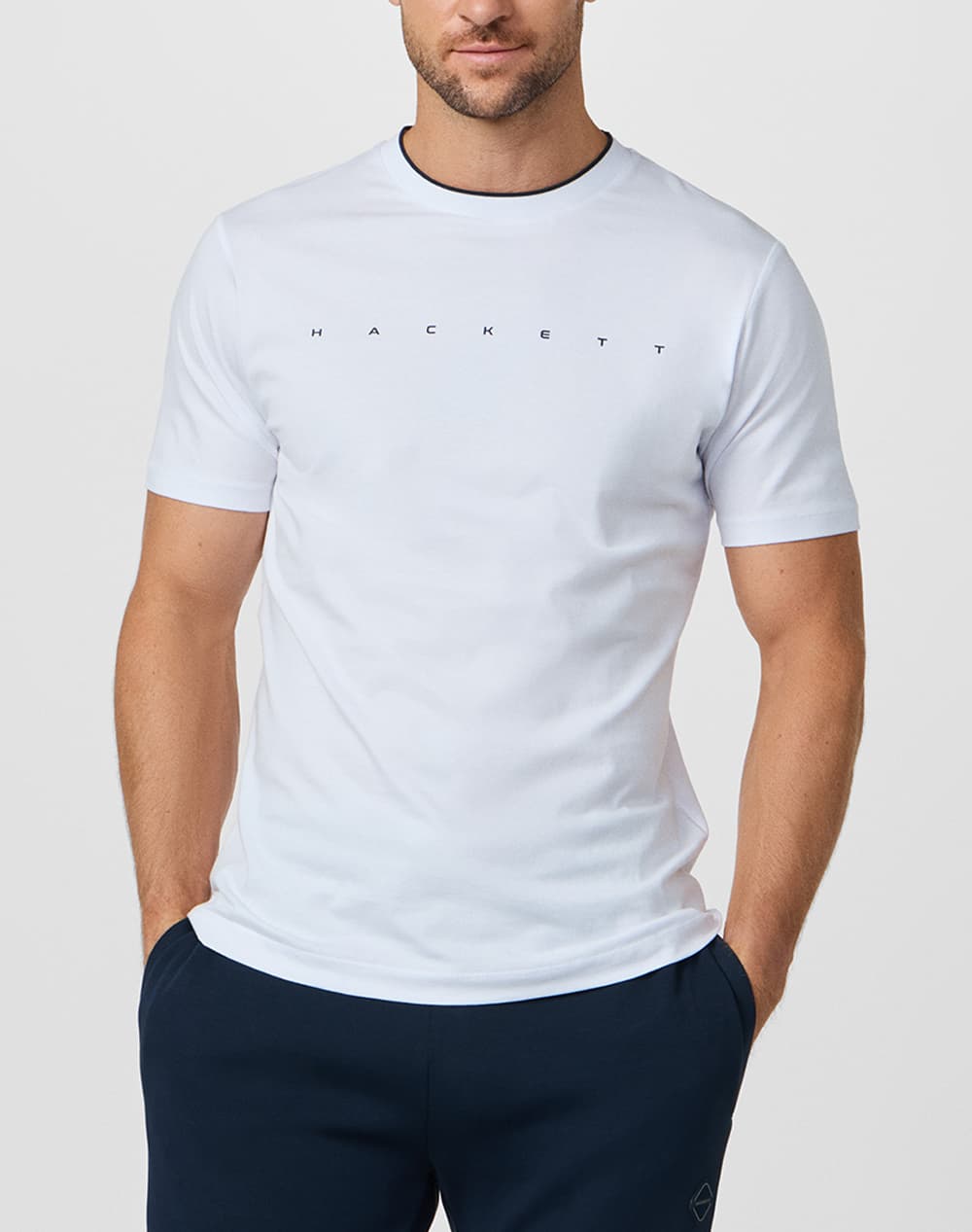 Men's T-Shirts Hackett Blue