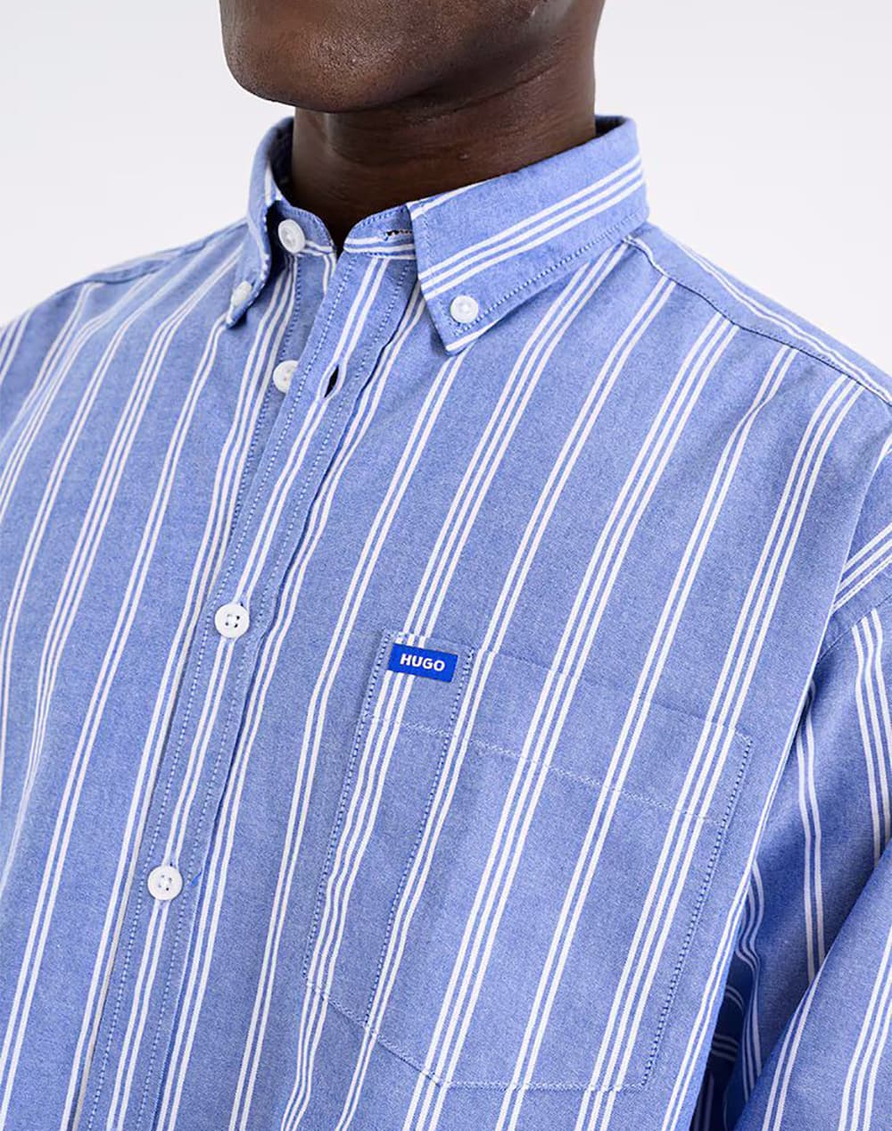 Men's Shirts Hugo Blue