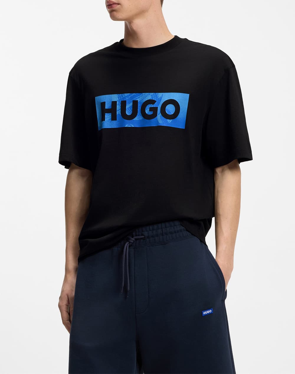 Men's T-Shirts Hugo Black