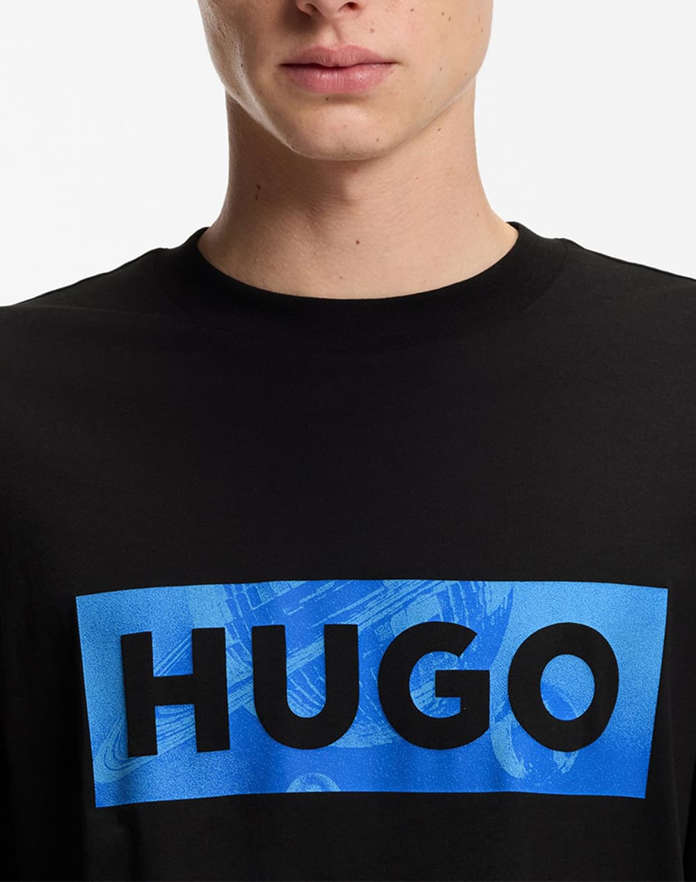 Men's T-Shirts Hugo Black
