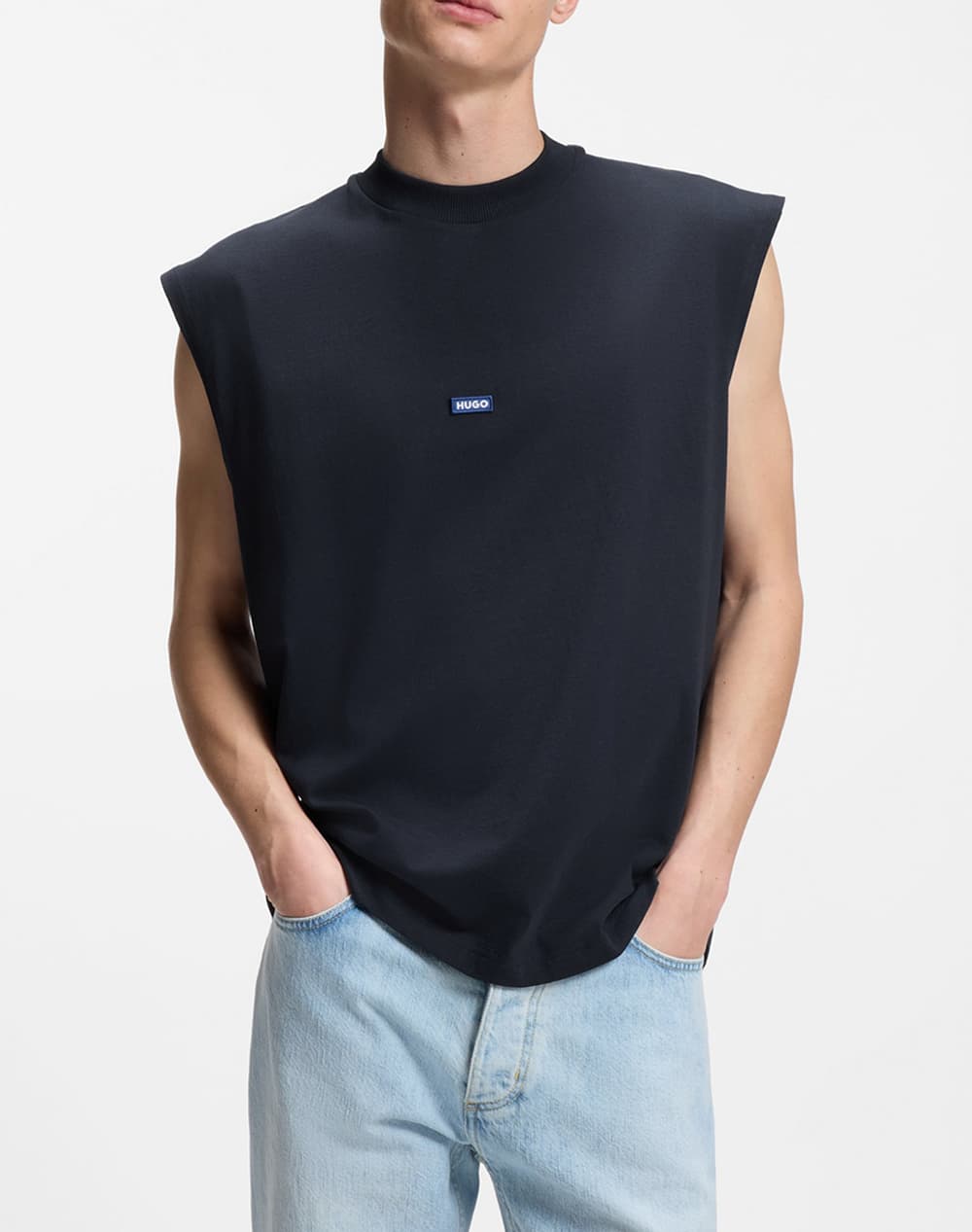 Men's T-Shirts Hugo Blue