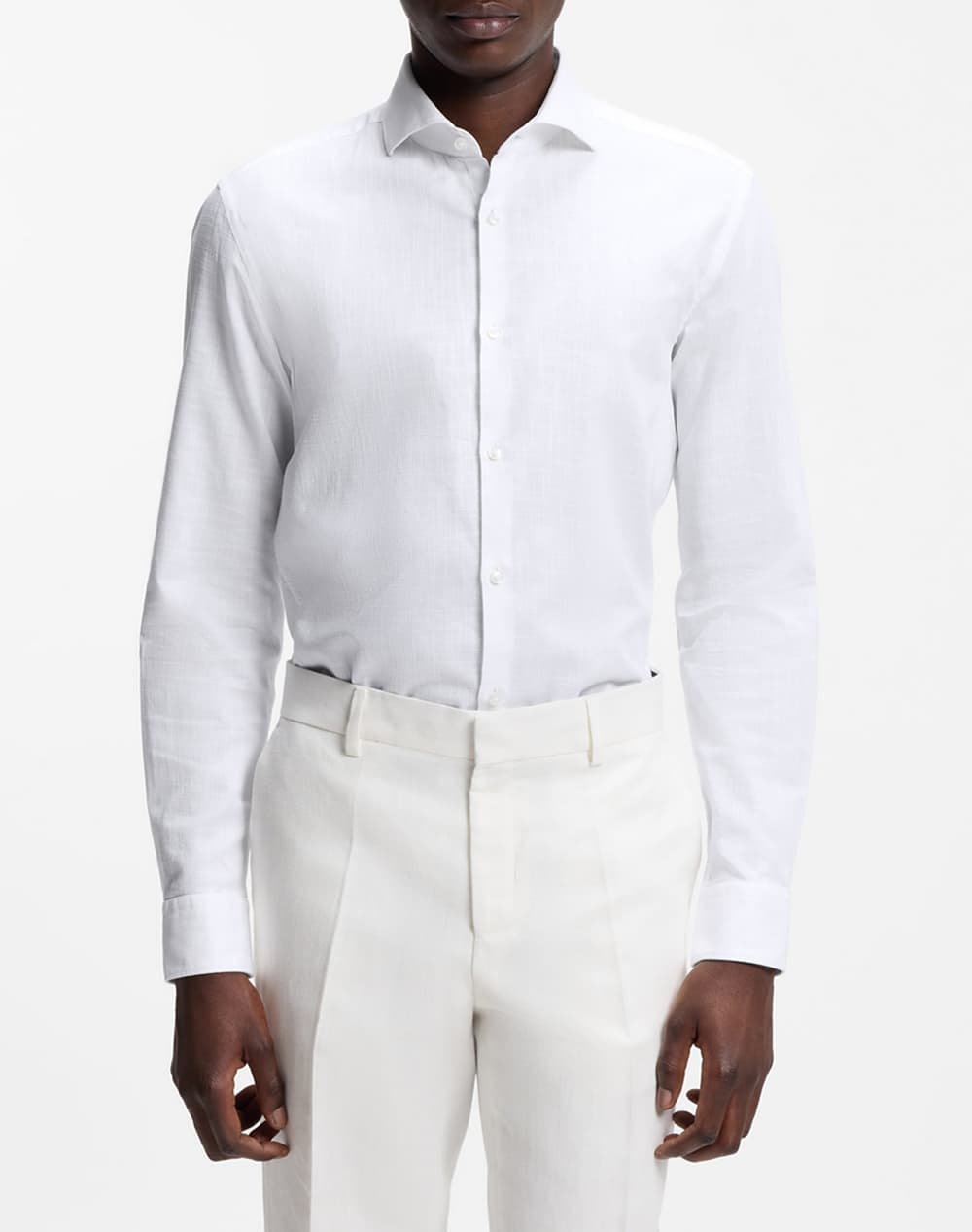 Men's Shirts Hugo White