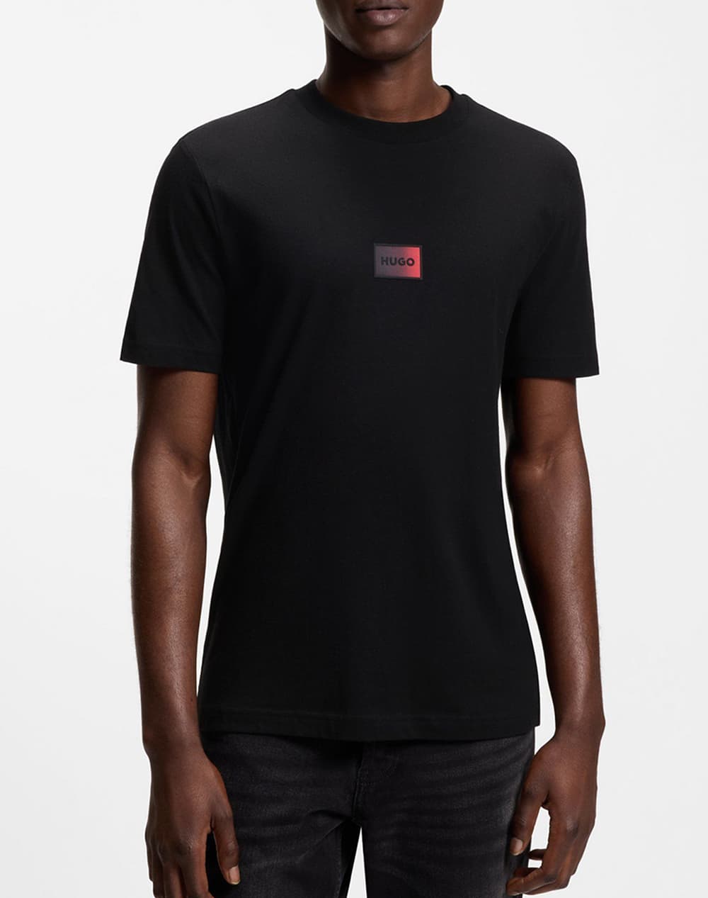T-SHIRT HUGO DANOTIE BLACK HUGO BOSS