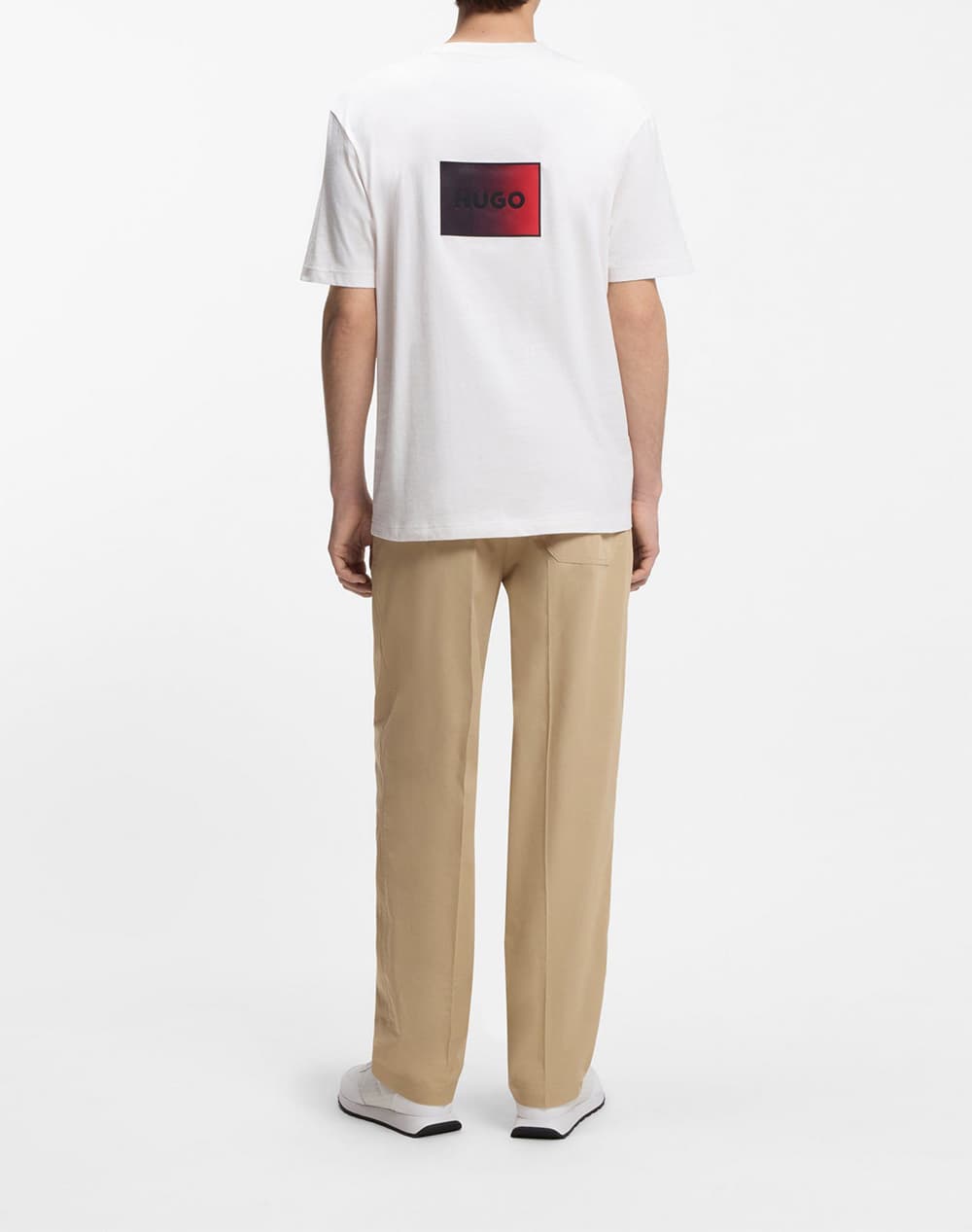 Men's T-Shirts Hugo Ecru